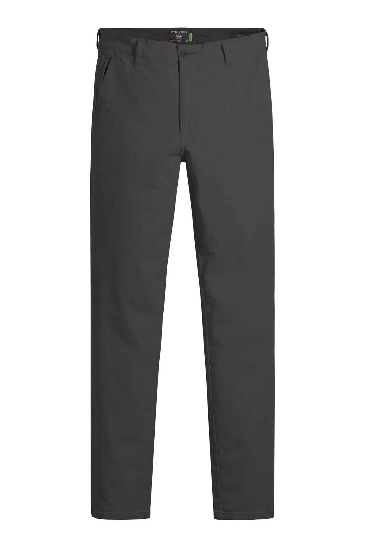 Dockers Smart 360 Flex Koyu Gri Ultimate Skinny Fit Chino Pantolon GREY görsel 4