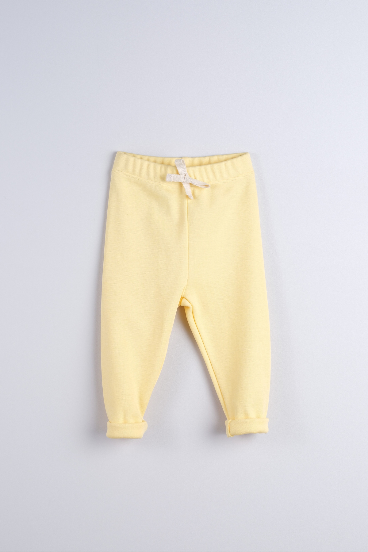 %100 Cotton Baby and Kids Leggings (Dirty Yellow)