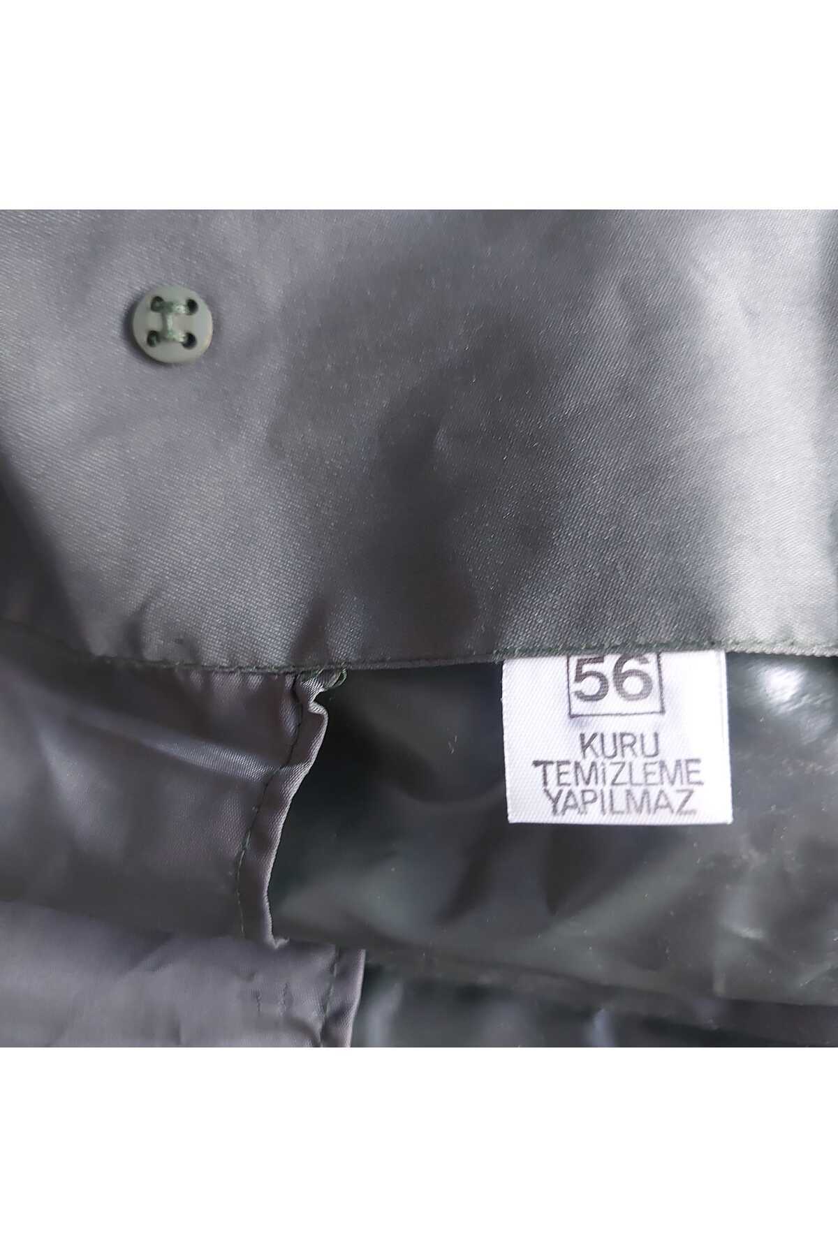 Haki Renk KKK Sb.(Apoletli) Yağmurluk Unisex (56-XL Beden) Sıfır Ürün — خاکی KHO-04-1101 — تصویر 5 از 8