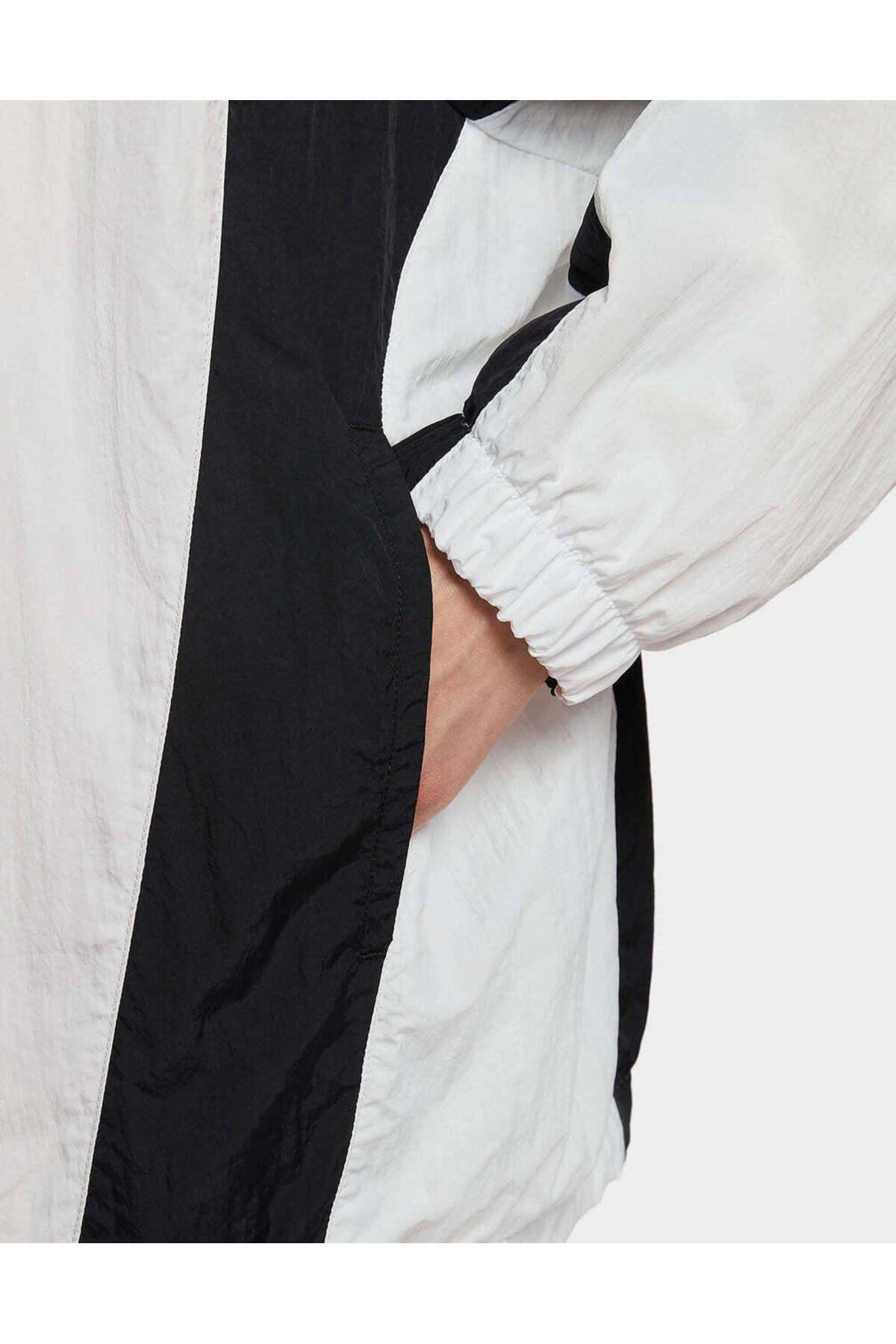 Nike Sportswear Women's Oversized Tracksuit Jacket Bol Kalıp Beyaz Kadın Spor Ceket görsel 6