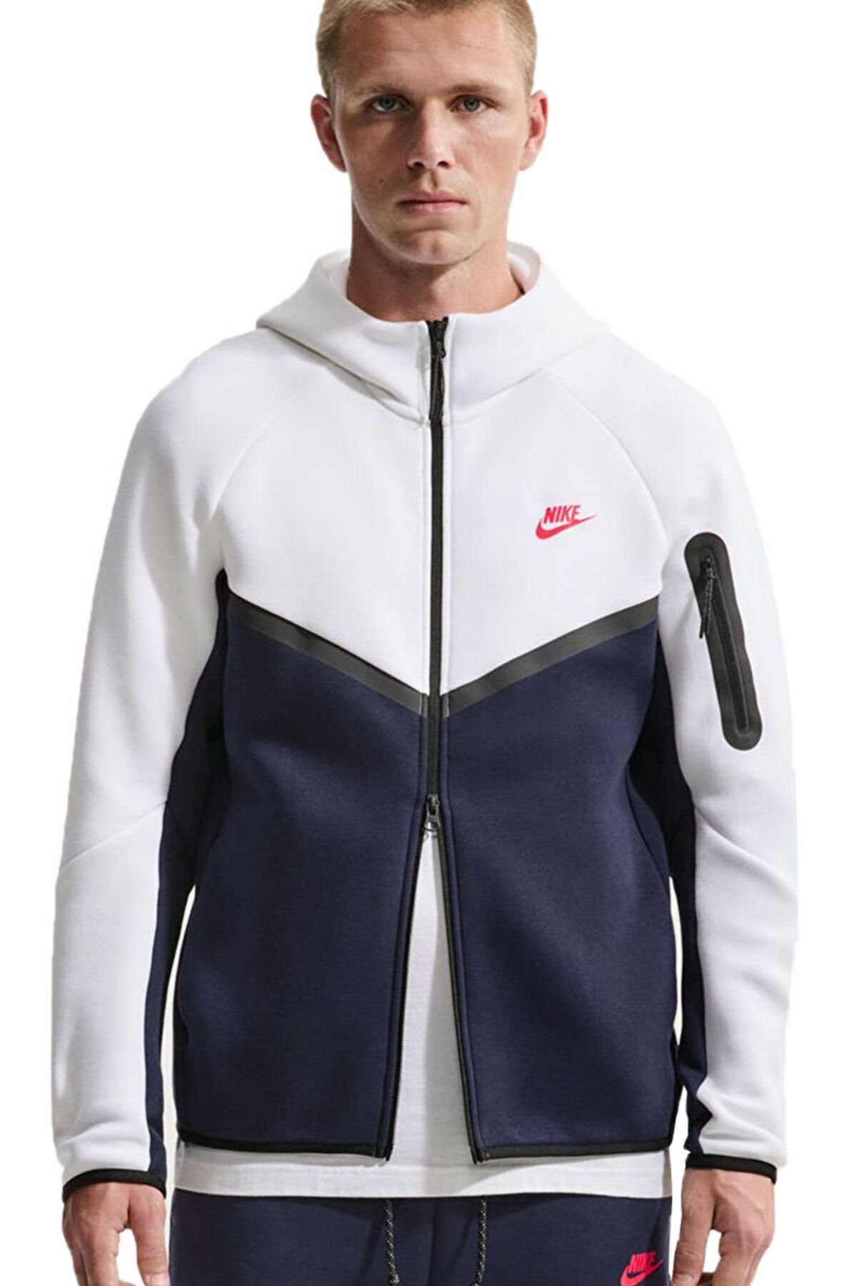سویشرت مردانه Tech Fleece Windrunner دو زیپ هودی مردانه نایکی پلار سافت شل اسپرت Nike