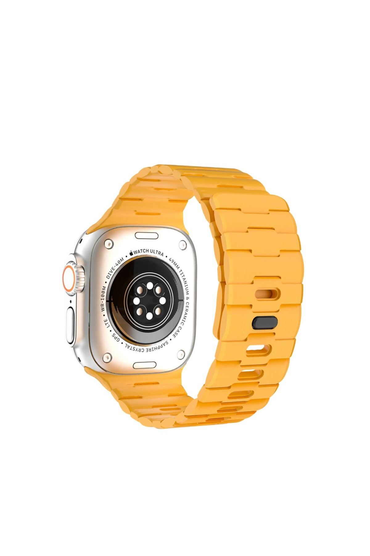 Watch Ultra 49mm Wowen Kordon (saat Değildir) - Sarı
