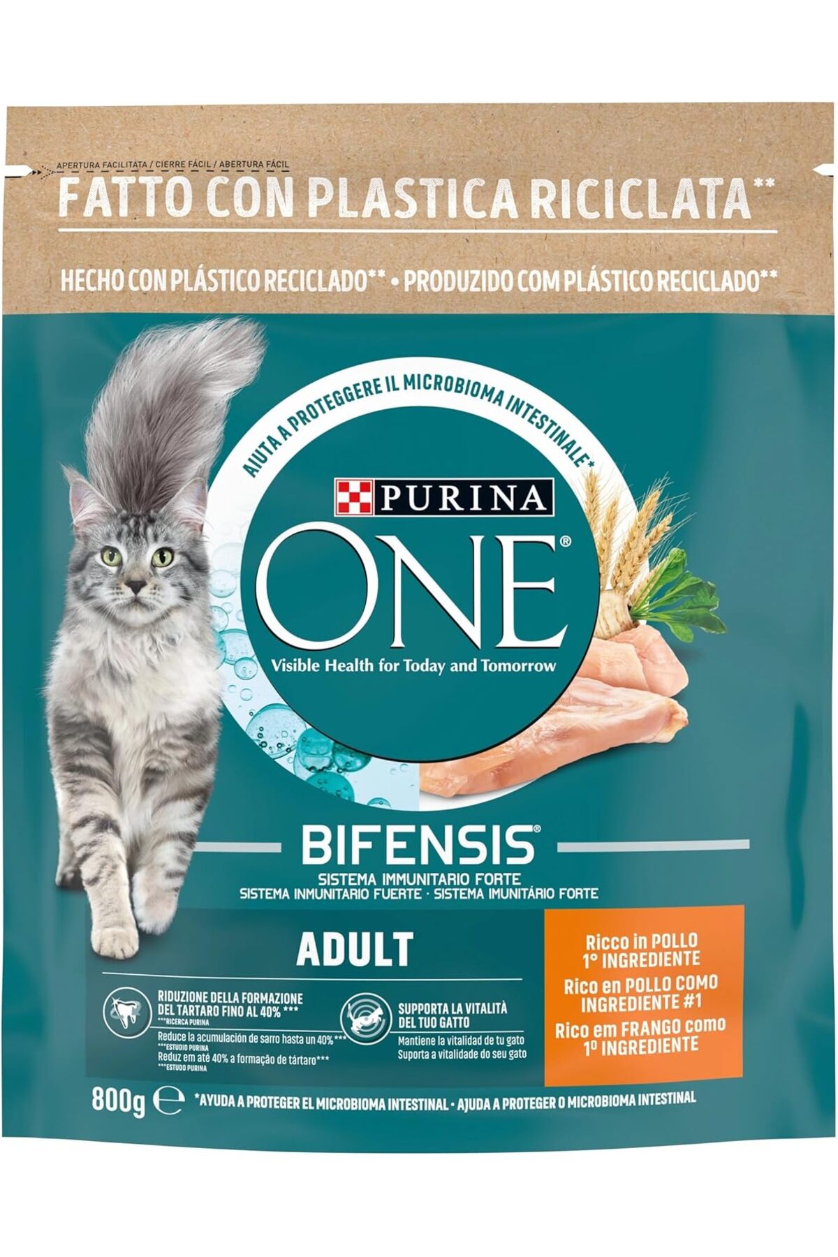 PURINA ONE Tavuklu Yetişkin Kedi Maması 800 Gram
