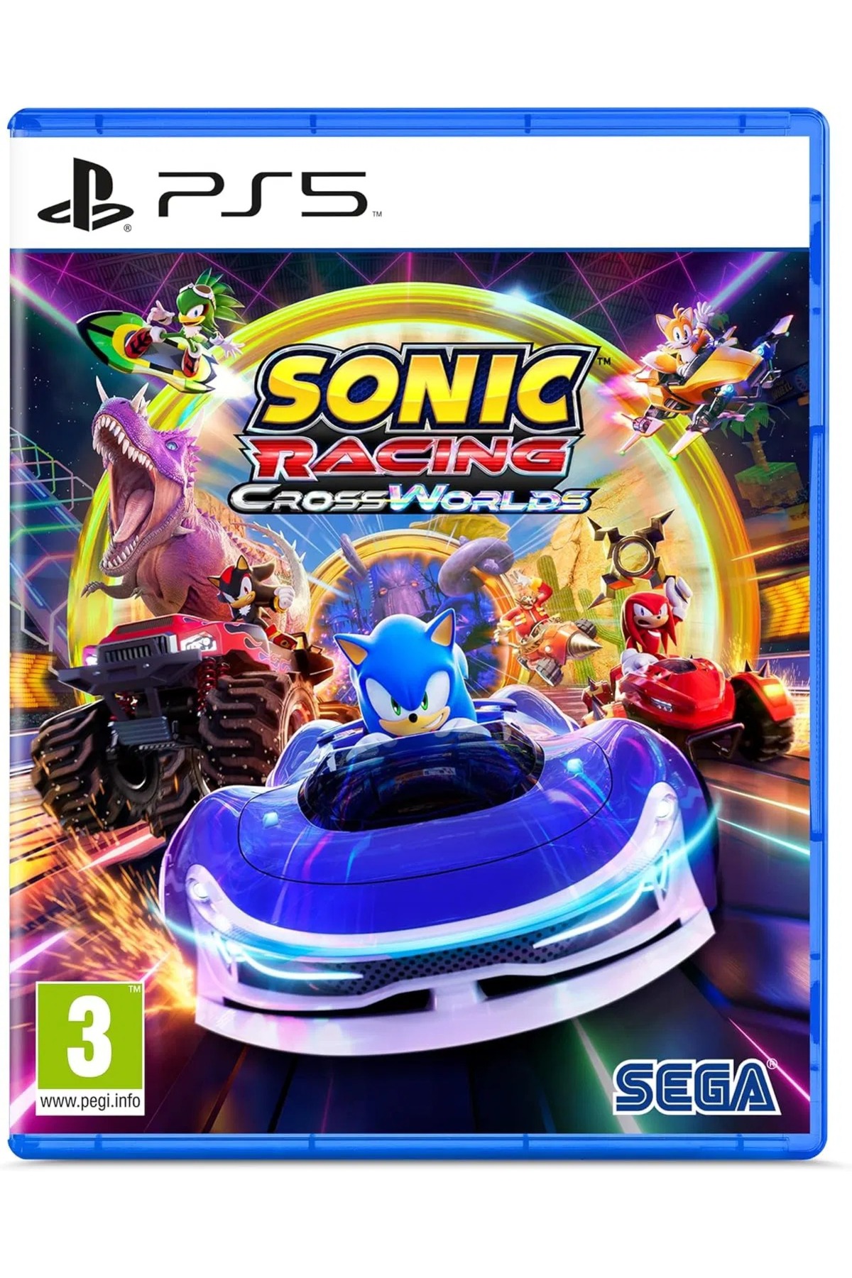 Sega Sonic Racing: CrossWorlds PS5 Oyun | Yarış & Kart Racing