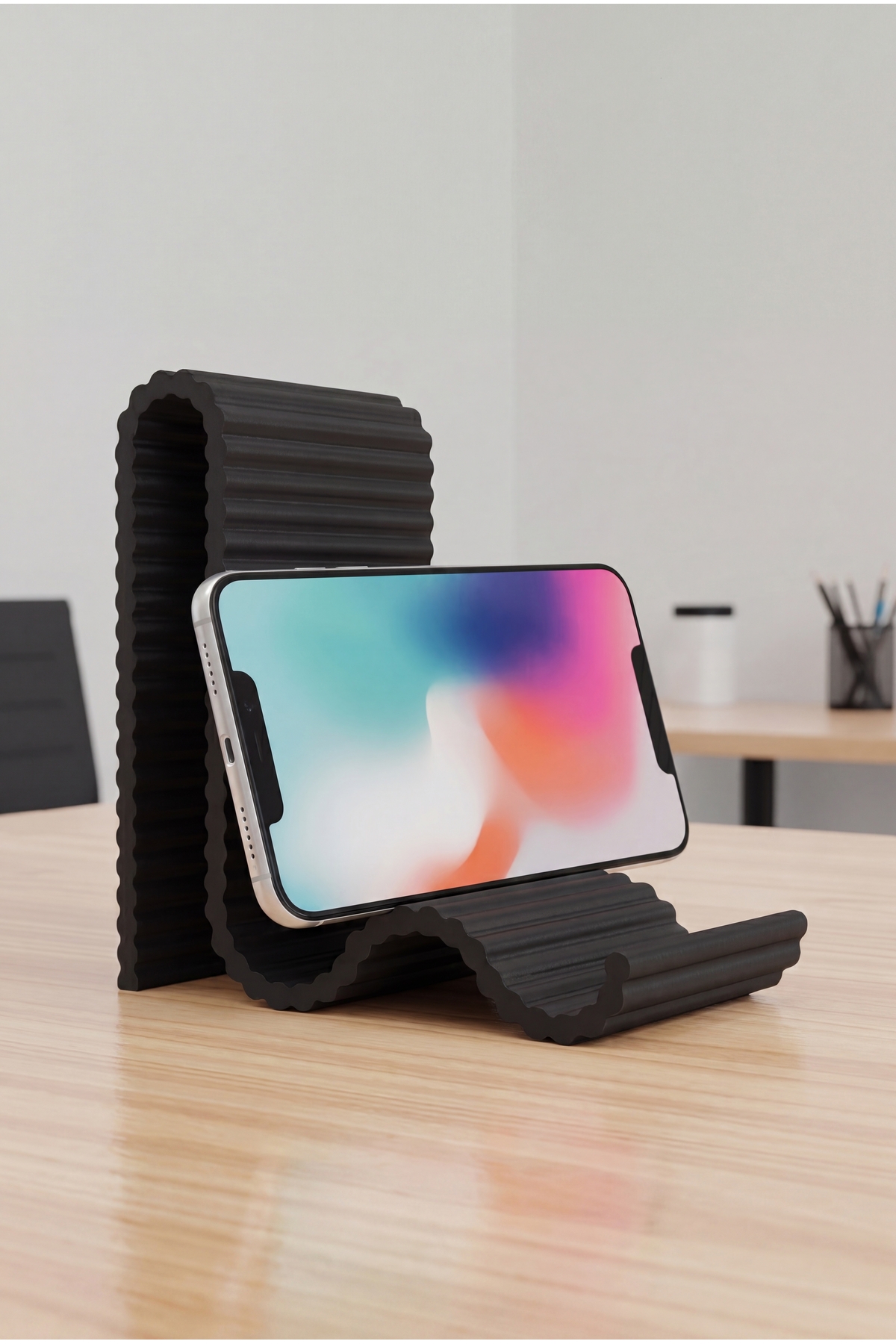 Silicone Aluminum Phone Holder, Foldable Flexible Adjustable Cell Phones Desk Stand, Multi-Angle Tablet Support Bracket, Stable Anti-Slip Desktop Phone Mount, For Video Calls