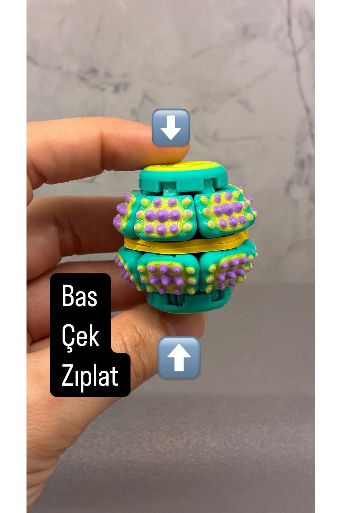 Edoka Tasarım Hoplaç/Zıplaç Stres Oyuncağı - Fiyatı, Yorumları