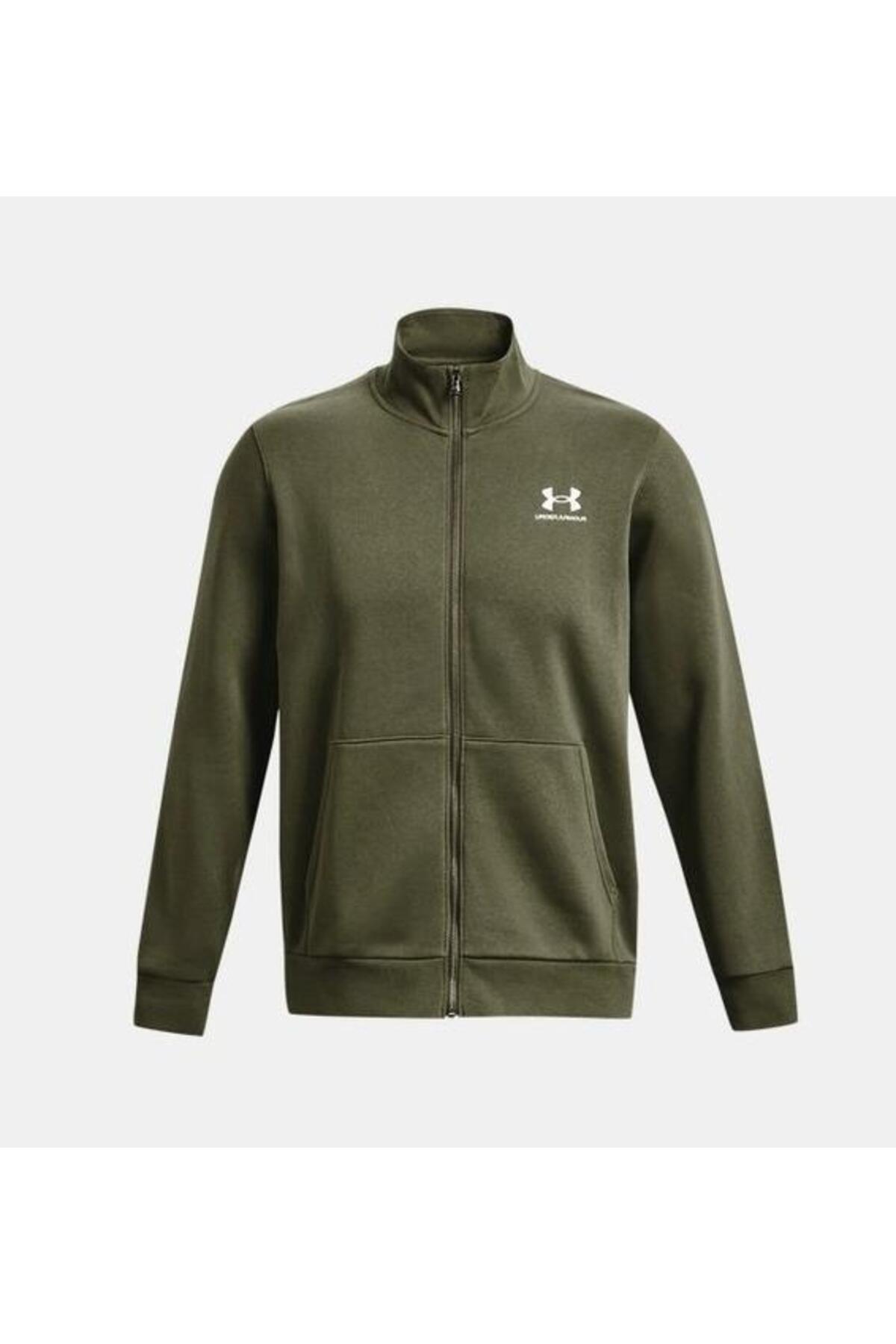 Under Armour UA Essential Flc Track Jkt görsel 4