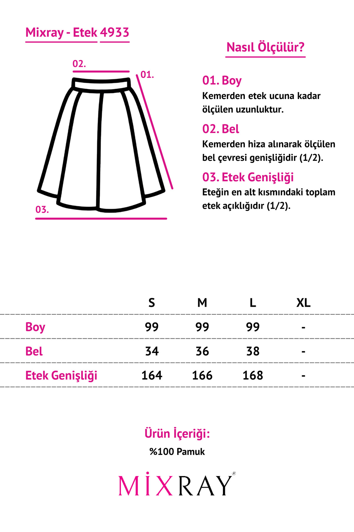 Mixray  4933 Kadın Bohem Kuşak Detaylı Müslin Maxi Etek Naturel - Görsel 4