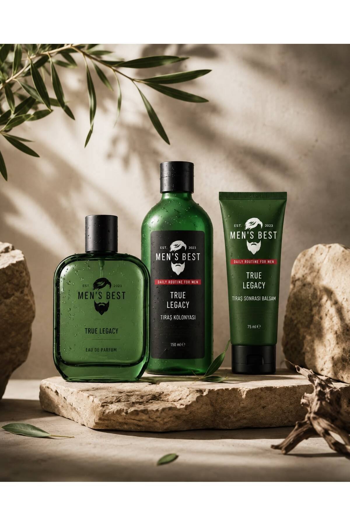 Rebul Men's Best True Legacy Parfüm Seti Parfüm - Tıraş Kolonyası - Tıraş Losyonu — 0215456