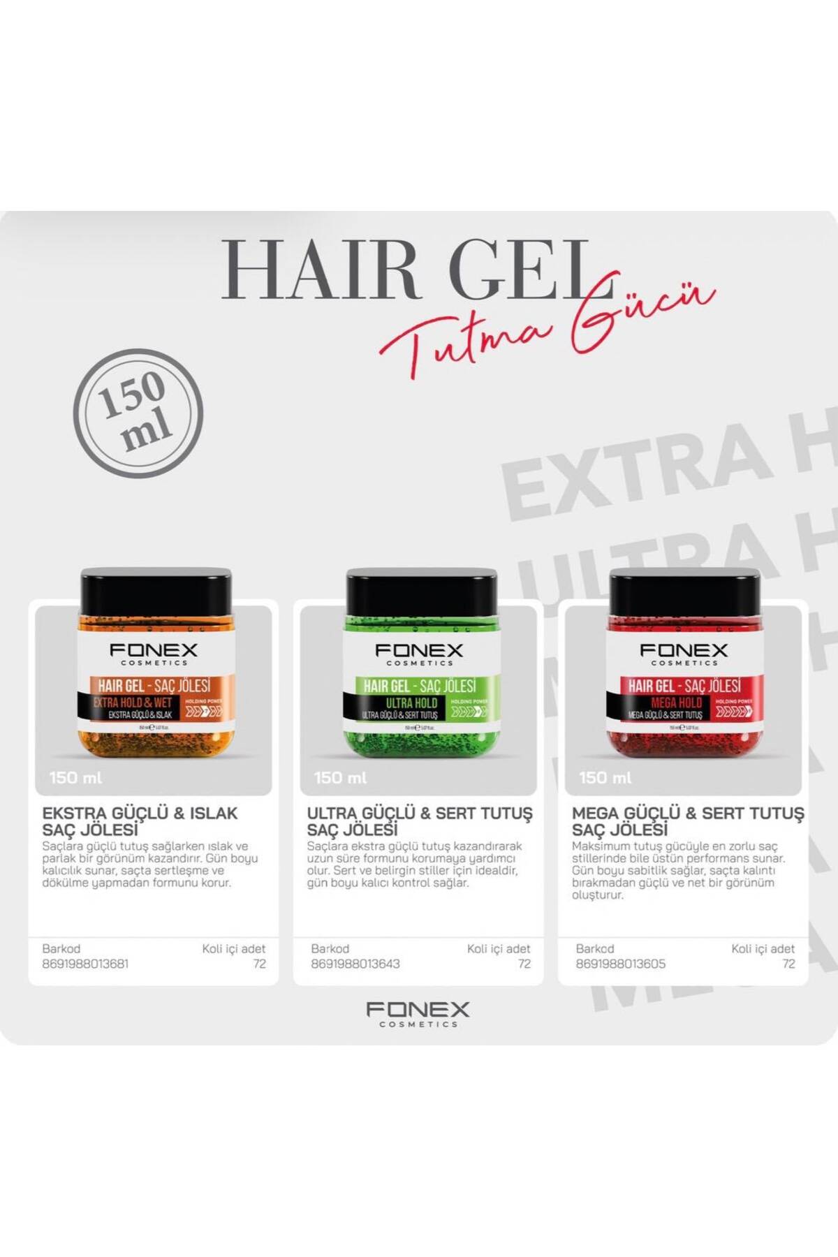 SAÇ JÖLESİ EXTRA GÜÇLÜ & ISLAK 300 ML — FNXJY2 — تصویر 2 از 3