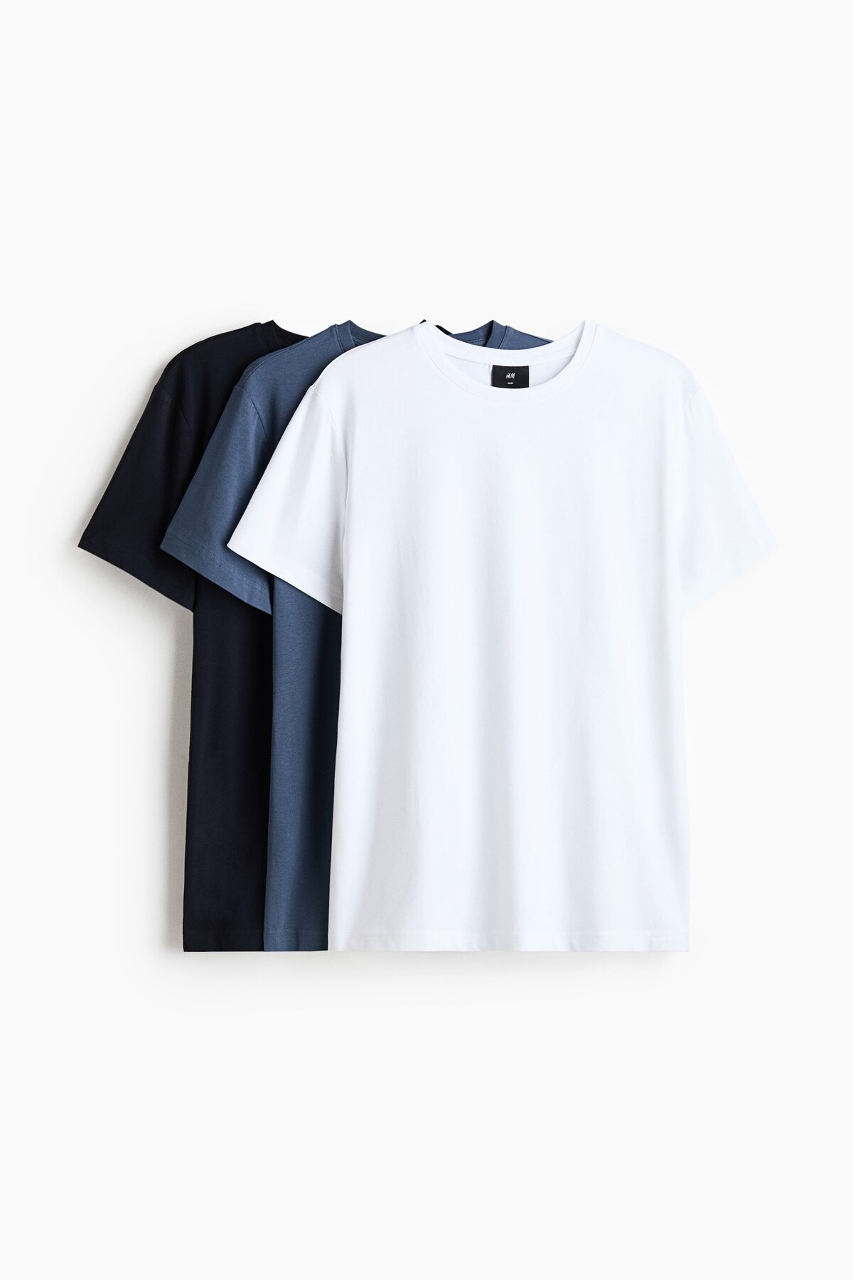 3'lü Slim Fit Tişört