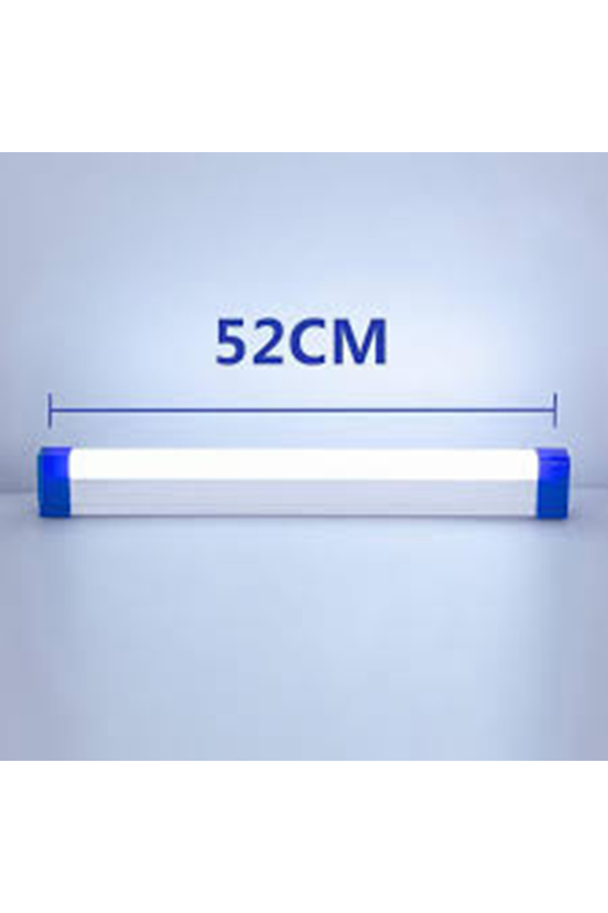 Portable Magnetic LED Emergency Tube Light USB T550 (52cm) – Rechargeable Wireless Under Cabinet Light Bar for Camping, Wardrobe, Kitchen, and Home Blackouts. rm LED, one size