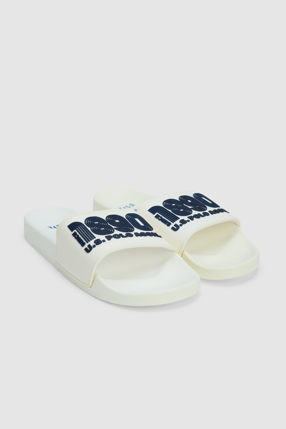 U.S. Polo Assn. Erkek Beyaz Terlik 50323189-VR013