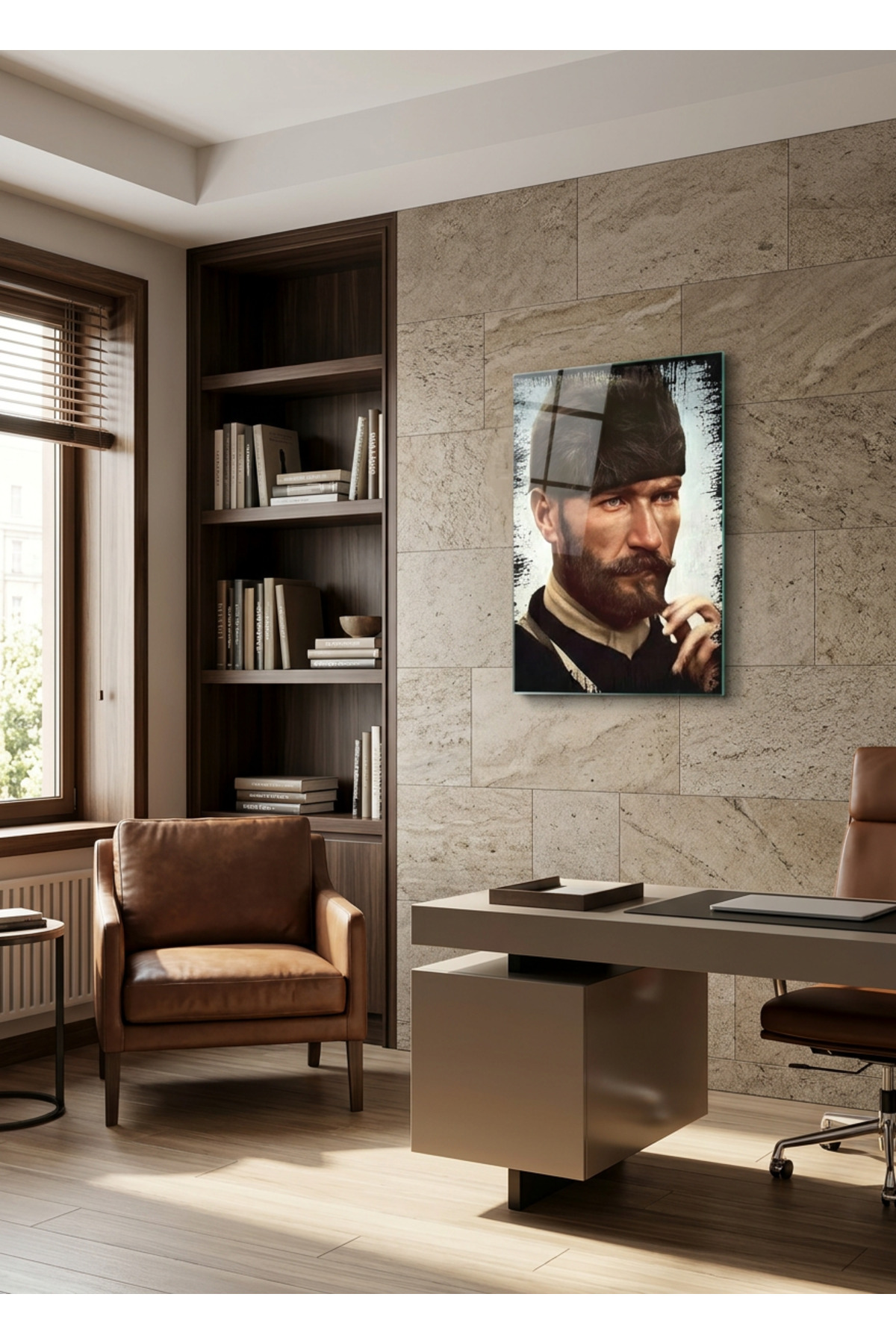 Mustafa Kemal Atatürk Portre Tablosu görsel 2