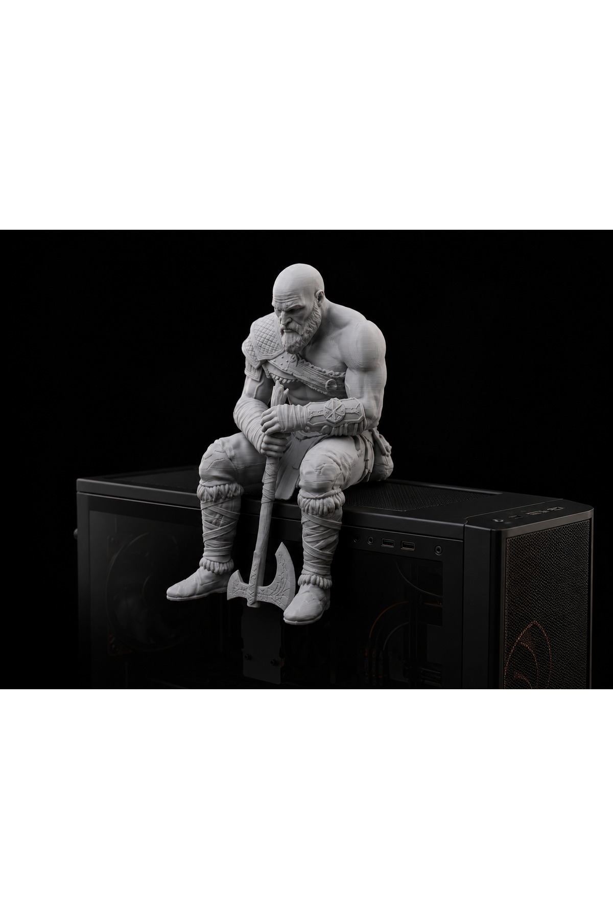 ArtiFex Hobi God of War Kratos Oturan Dekoratif Biblo | Gamer