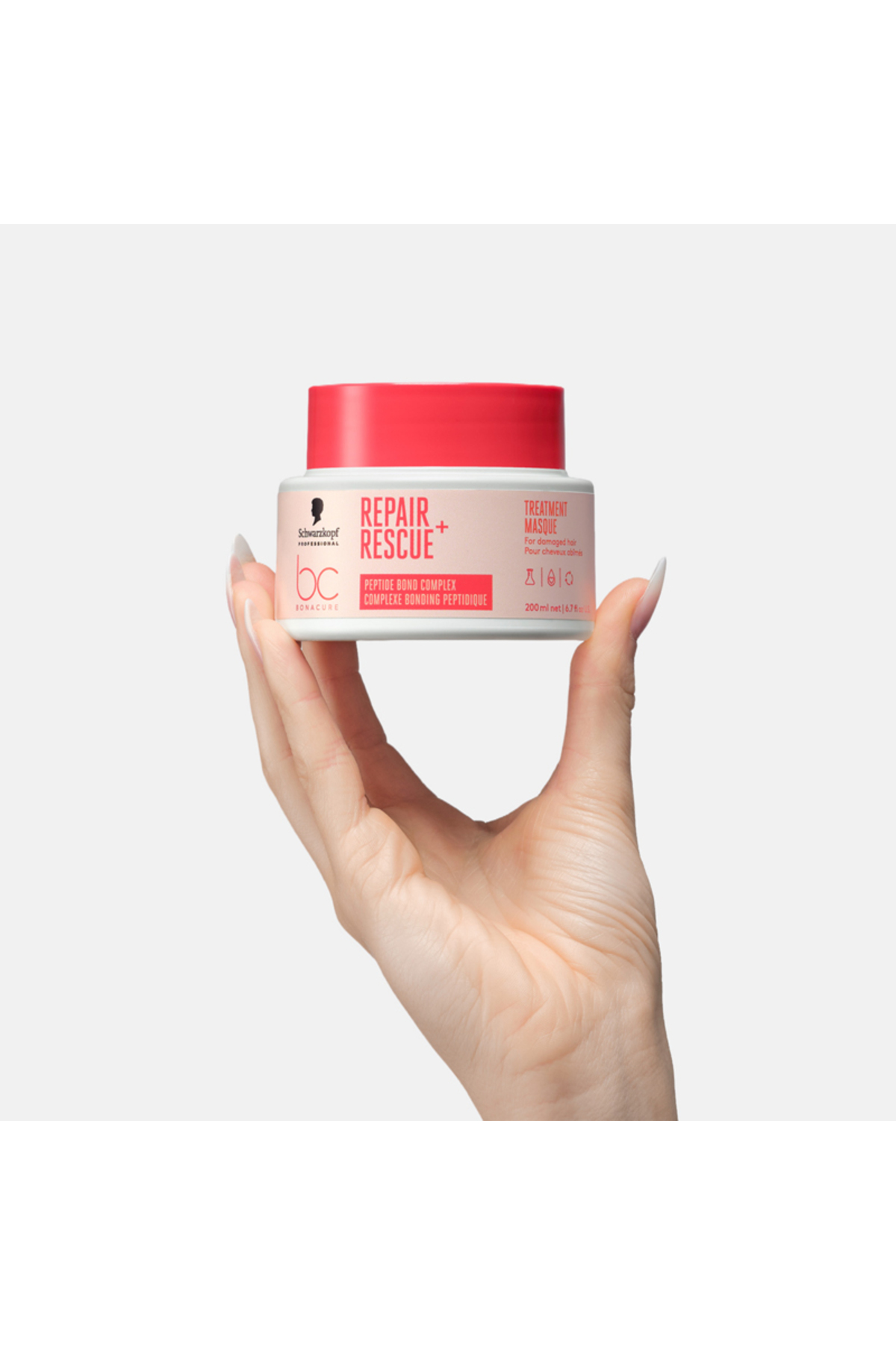 Repair Rescue Acil Kurtarma Yıpranmış Saçlar İçin Onarıcı Kür 200ml — BC/AK/KÜR200 — تصویر 3 از 3
