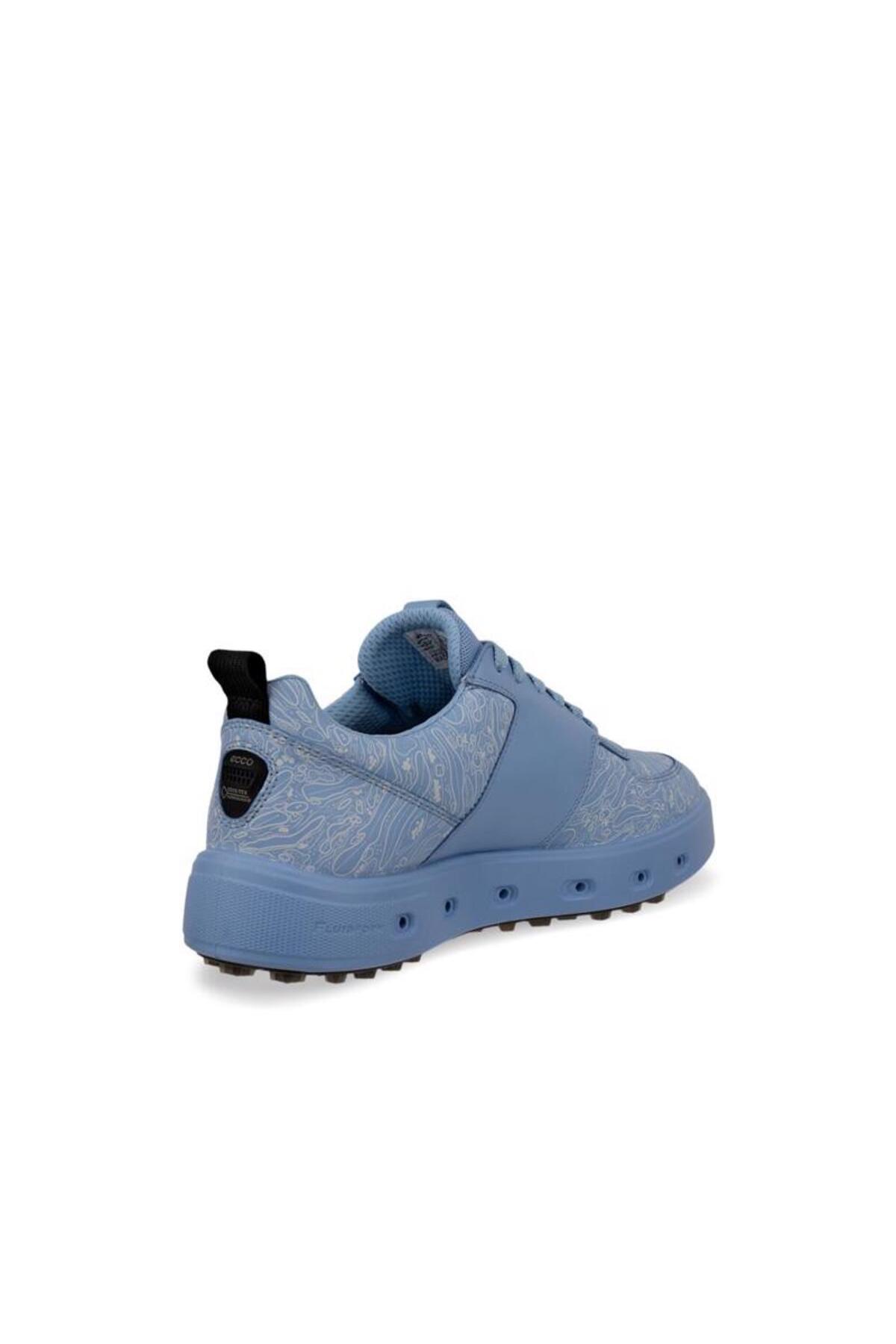 Ecco Golf Street 720 Kadın Mavi Deri Ayakkabı görsel 2