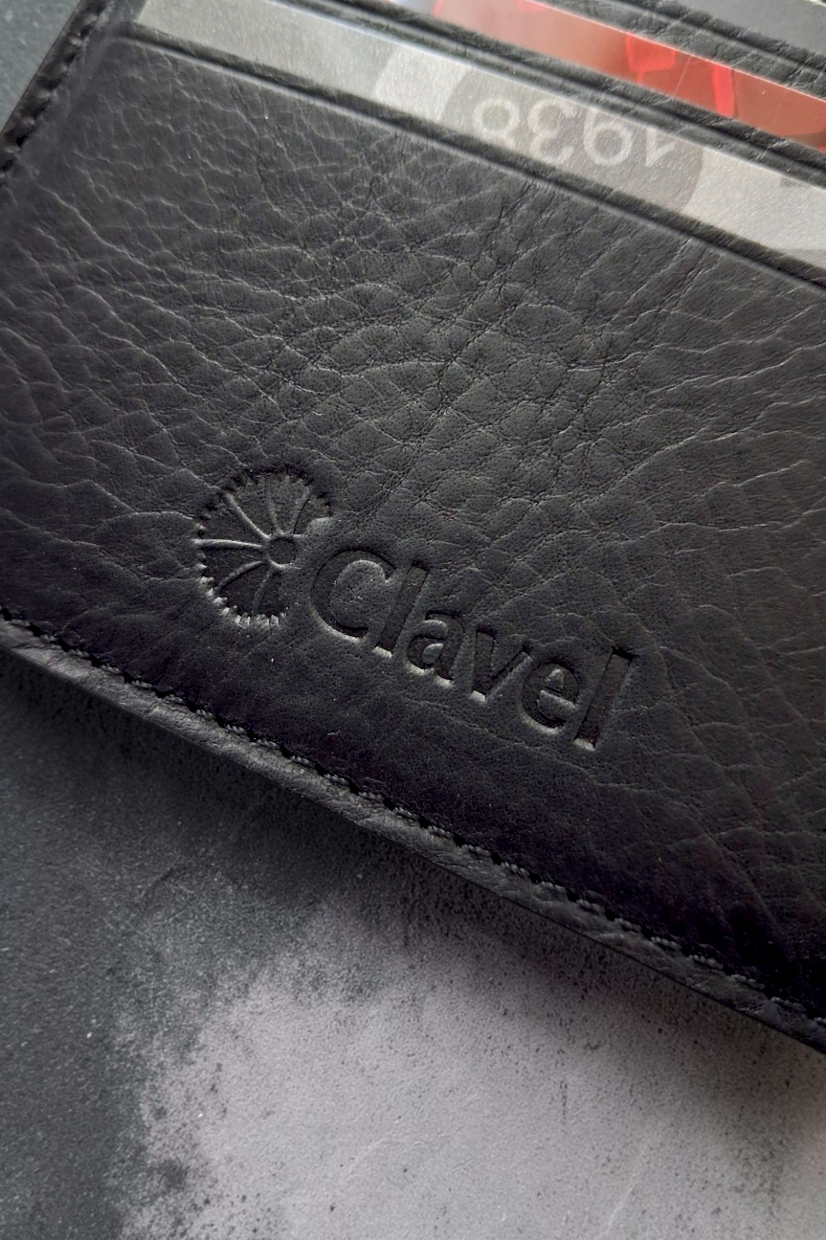 Clavel Hakiki Deri Slim Kartlık görsel 4