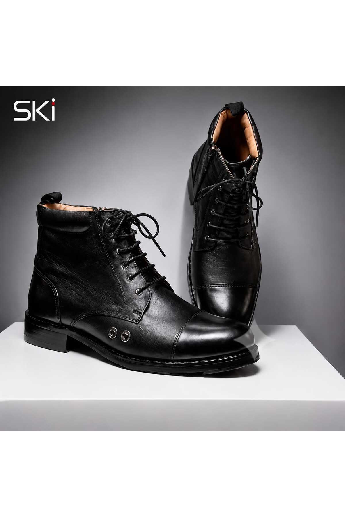 Generic SKi Urban Monarch Leather Boots