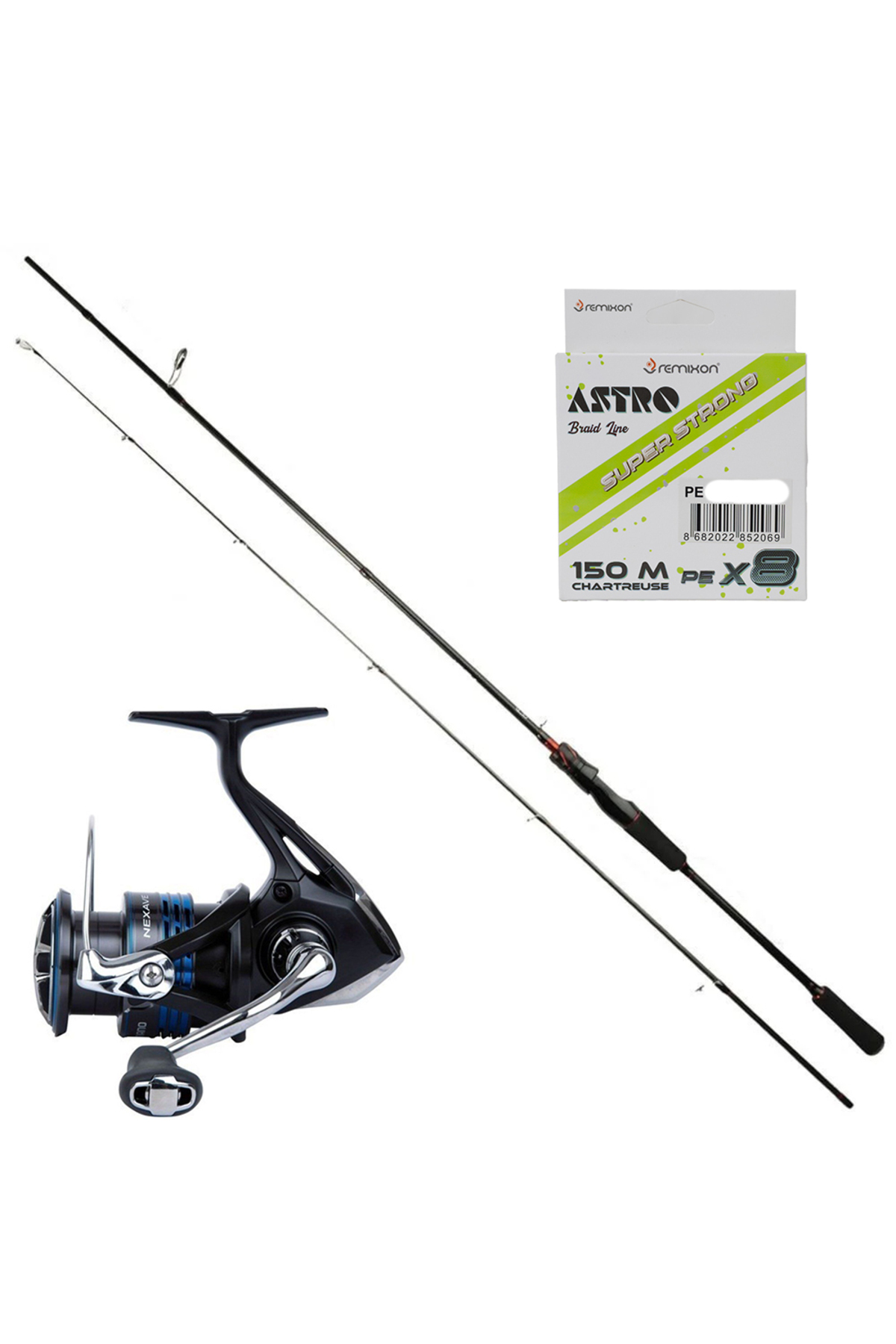 shimano Nexave 4000 - Ryuji Luna 270cm 5-55 Spin Olta Seti