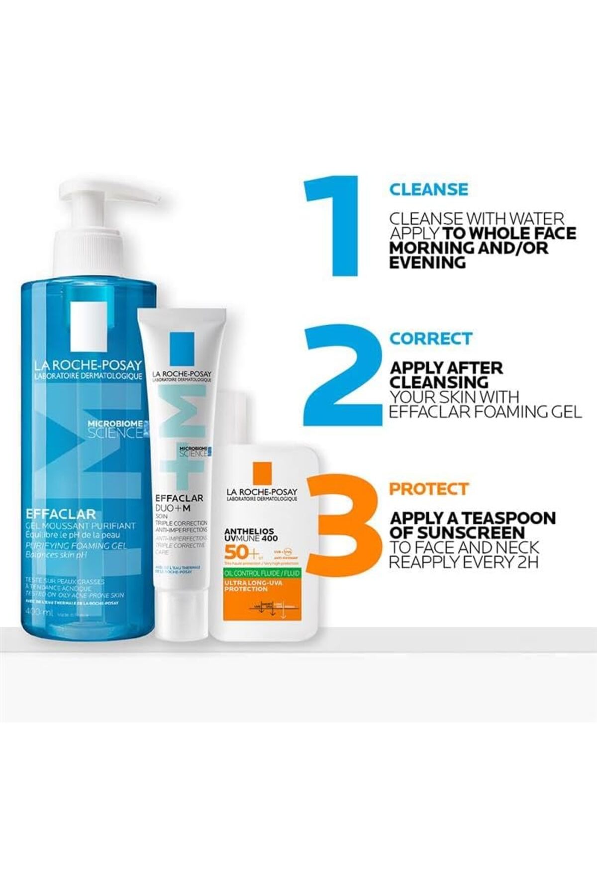 کرم ضد جوش و جوش سرسیاه La Roche-Posay Effaclar Duo+ M 40 میلی لیتر — 8694673431494 — تصویر 6 از 6