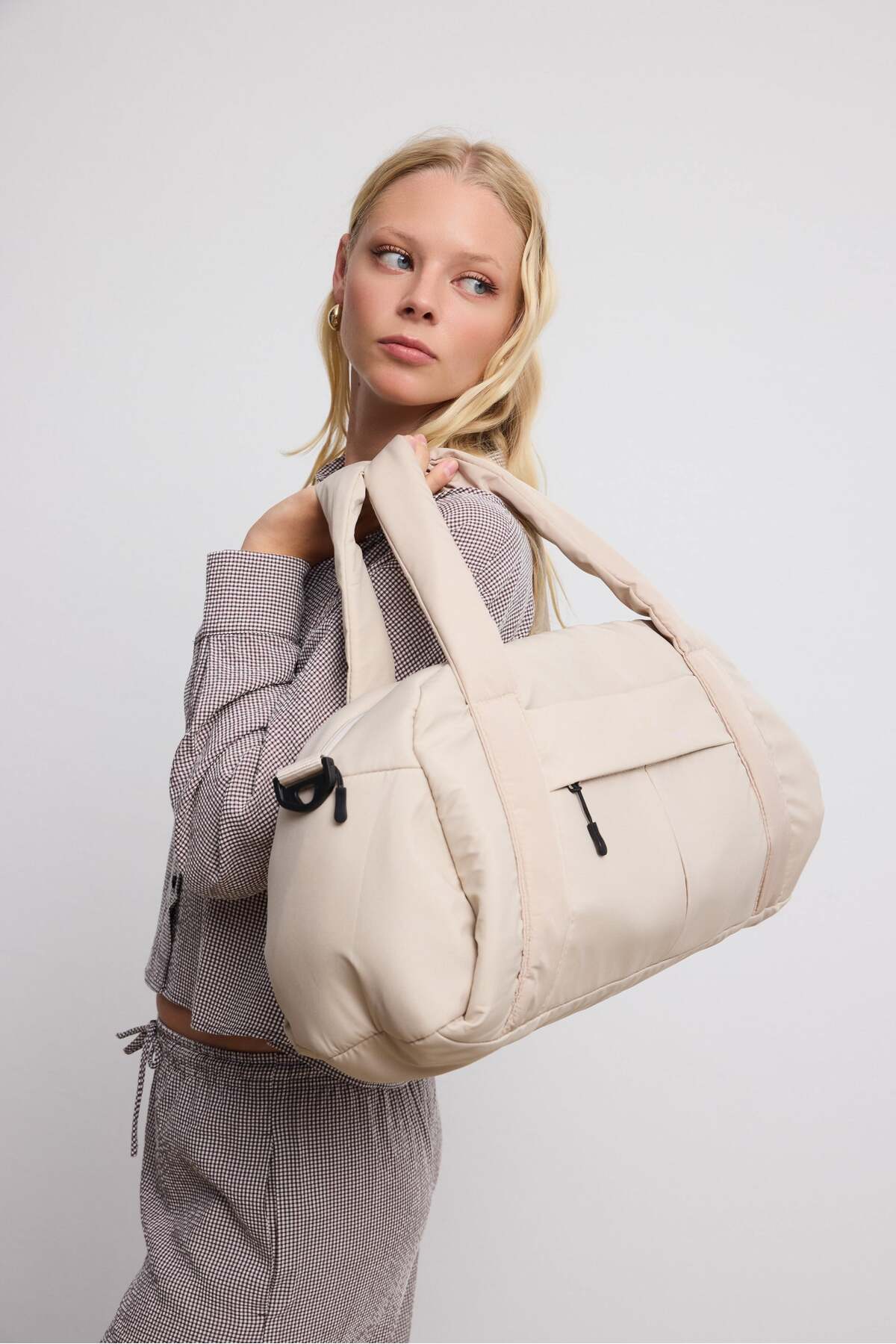 Shule Bags Martina Spor Ve Seyahat Çantası Bej