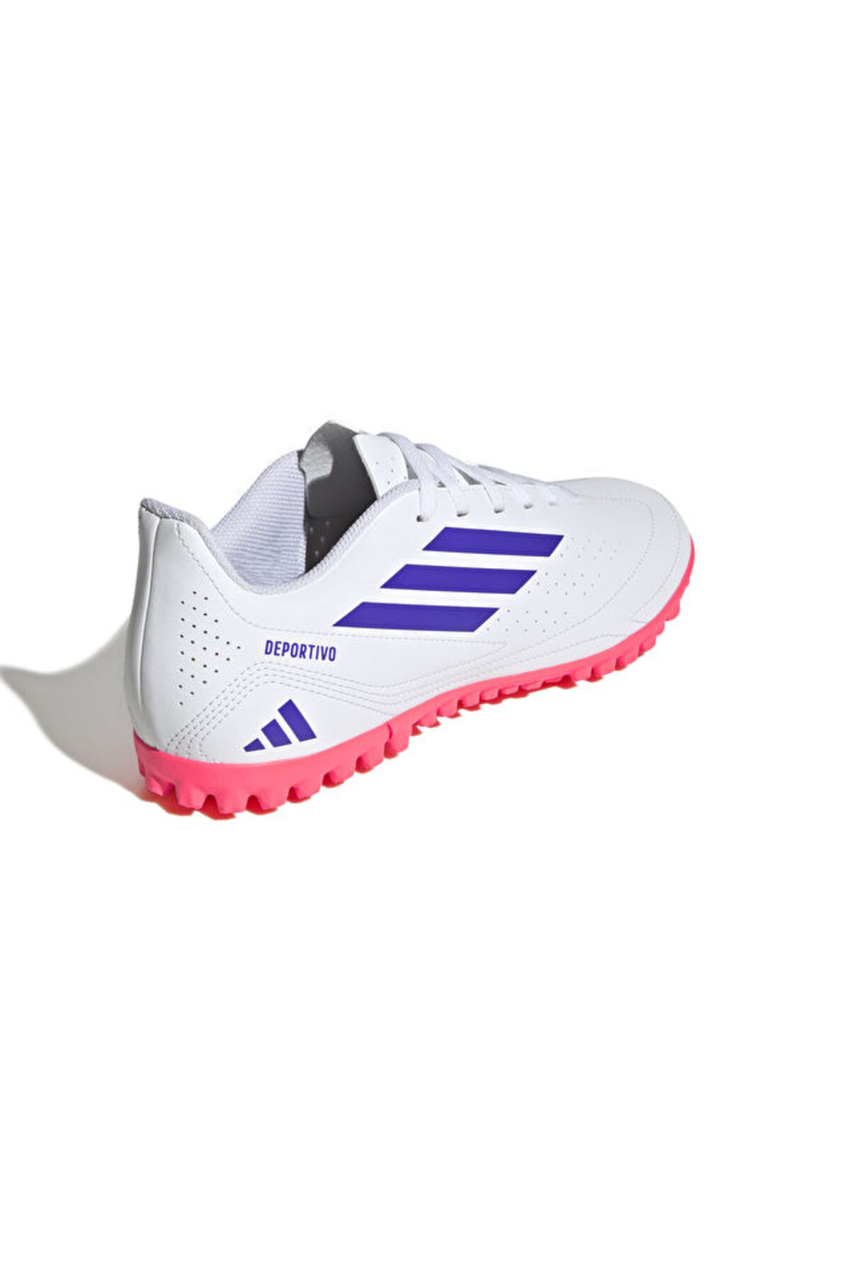 adidas DEPORTIVO III TF Erkek Halı Saha Ayakkabısı KJ4456 Beyaz görsel 4