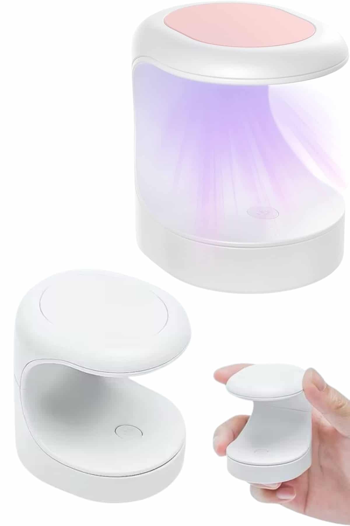 Kalıcı Oje Kurutucu Mini UV Işınlı Taşınabilir Hızlı ve Pratik Oje Kurutucu Yeni Nesil — 2FTAUCZZZPROTEZTIRNAKKURUTMAAAA5-1 — تصویر 3 از 5