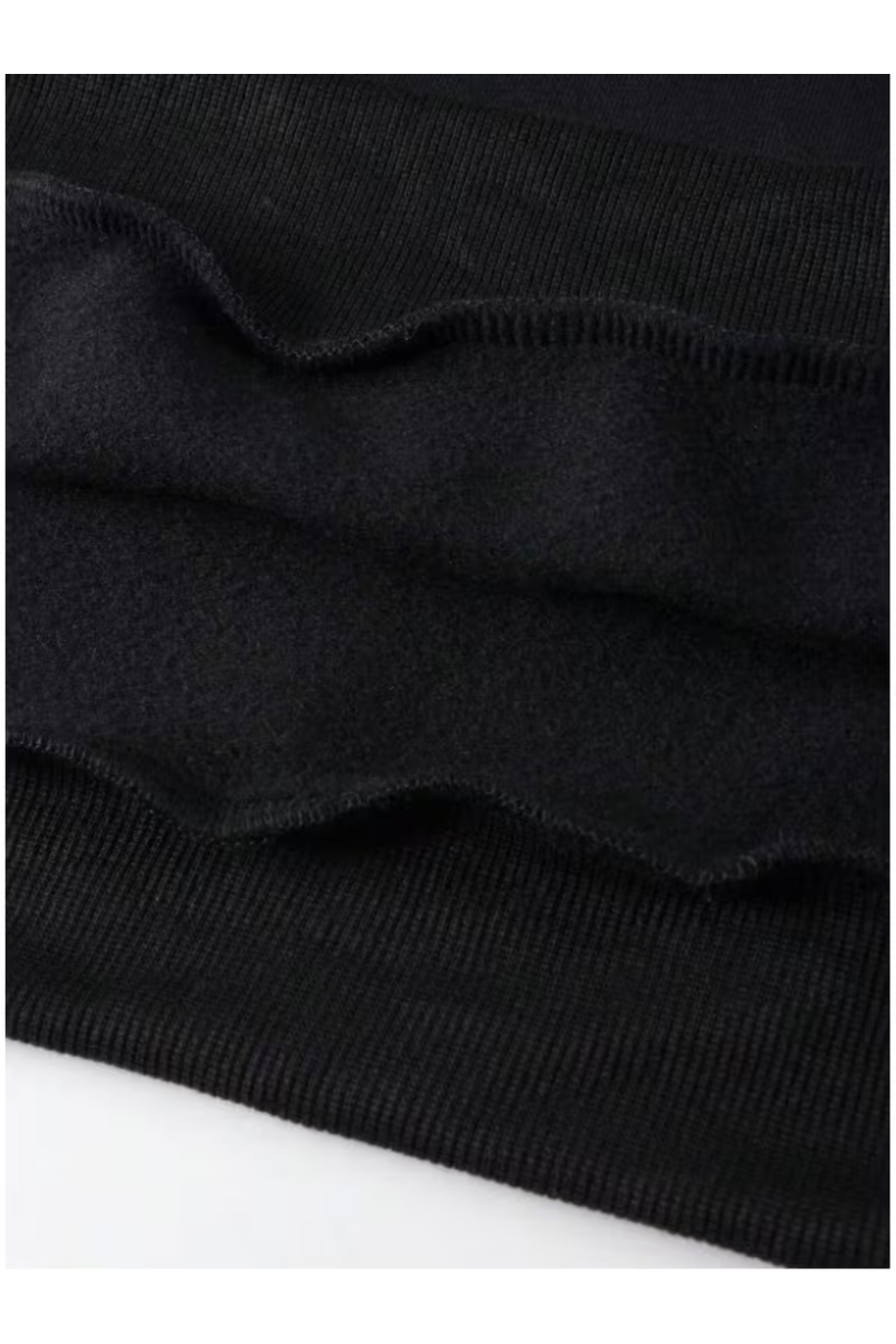 Unisex Kadın Erkek Baskısız Oversize 3 İplik Kapüşonlu Hoodie ve Baggy Eşofman Altı — مشکی macklines2026bgy — تصویر 4 از 4