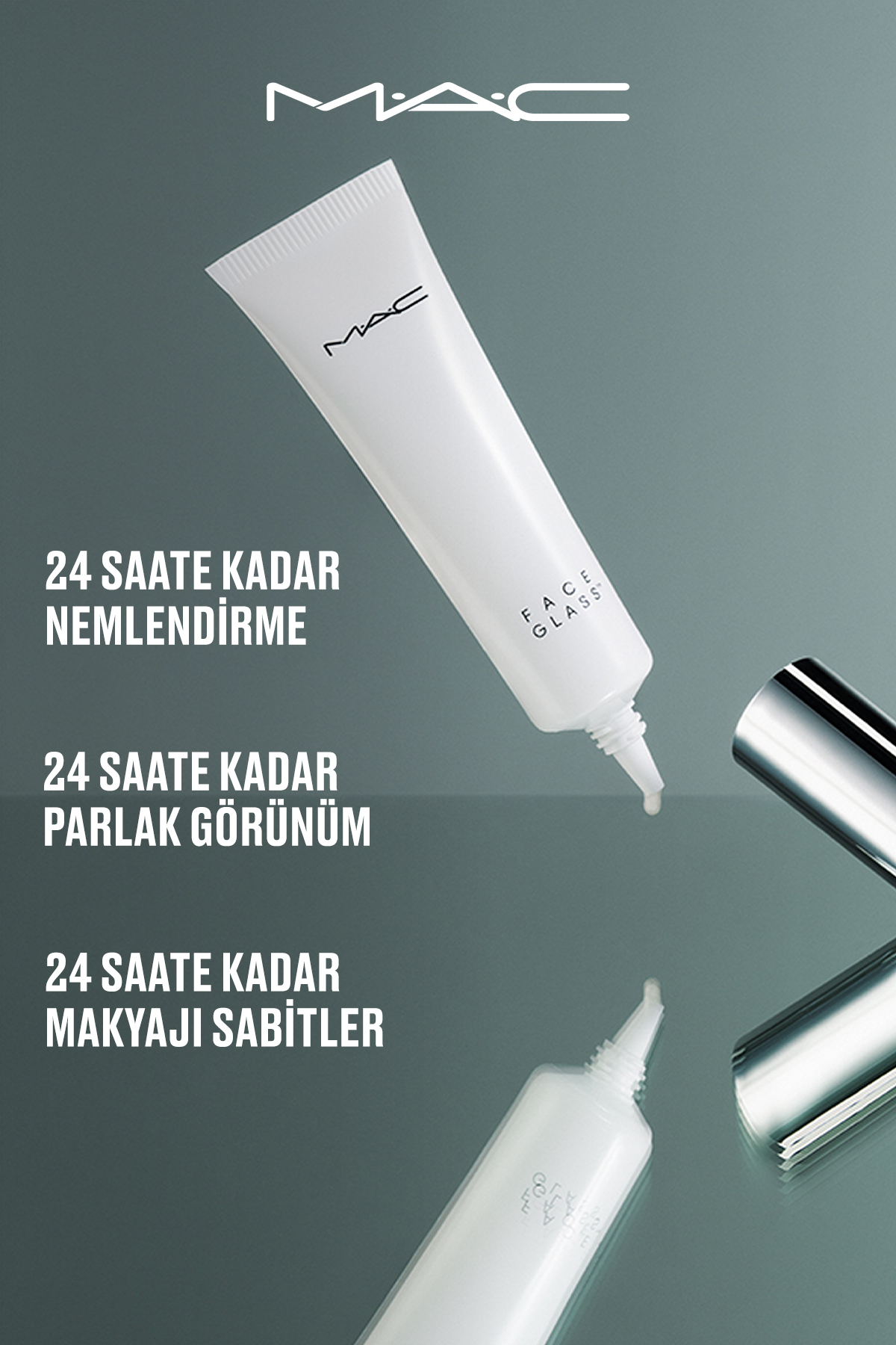 FACEGLASS™ Cam Cilt Etkili Nemlendirici Yüz Gloss'u & Makyaj Bazı 30 ML — بی‌رنگ 147426 — تصویر 4 از 5