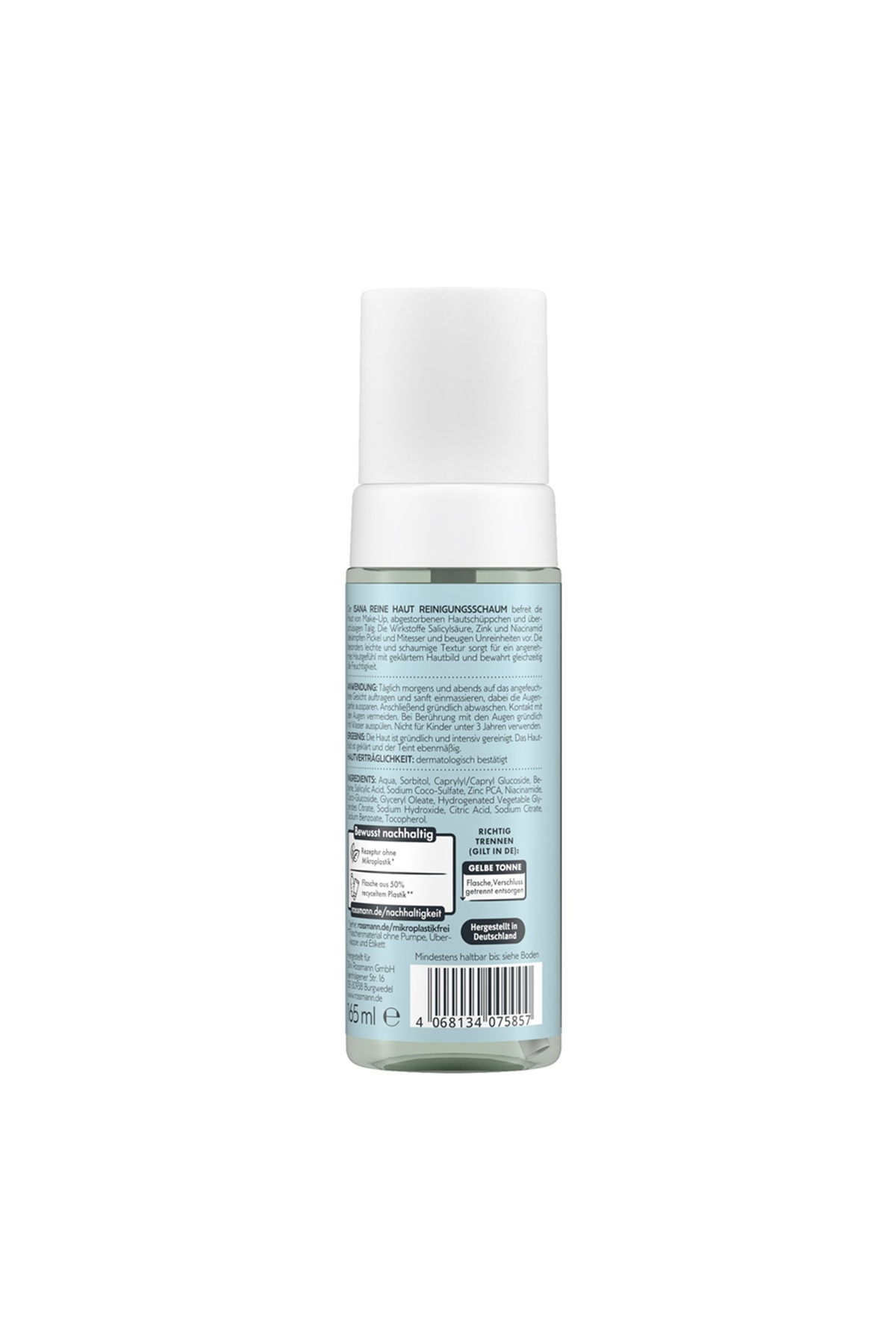 Reine Haut Yüz Yıkama Köpüğü Salisilik Asit, 165 ml — SR26010139 — تصویر 2 از 3