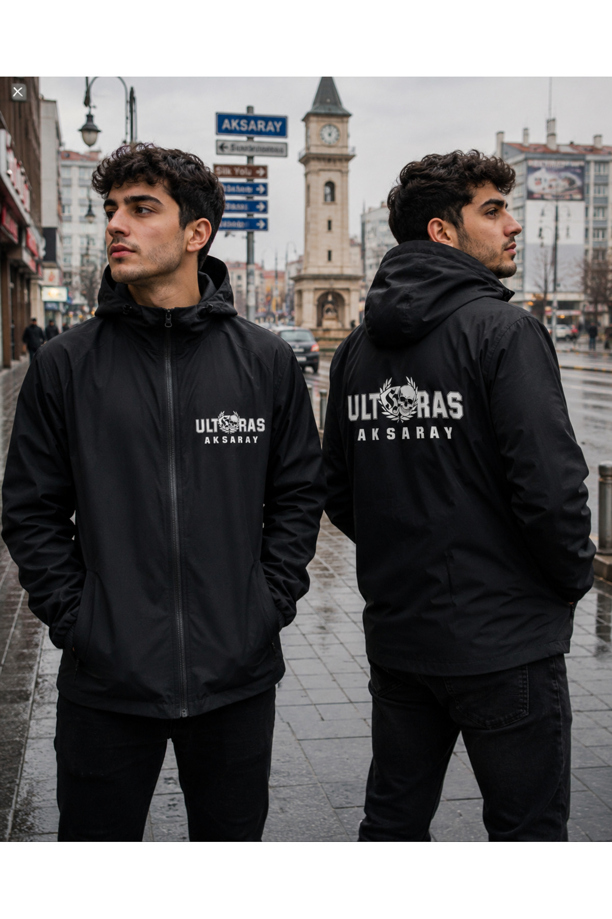 ULTRAS AKSARAY YAĞMURLUK — مشکی SDFR665655