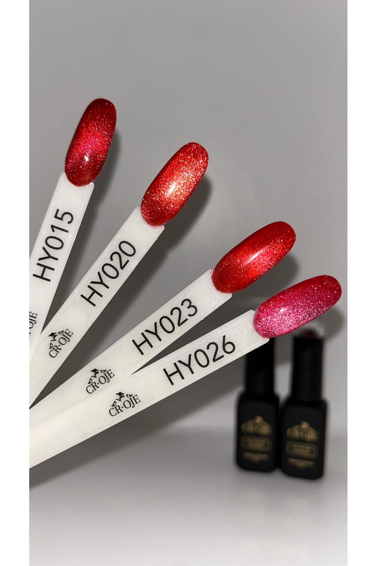 Inci Tanecikli Manyetik Cat Eye / Kedi Gözü- HY015 (5 ML) — رنگارنگ yenicateyeserisi — تصویر 4 از 4