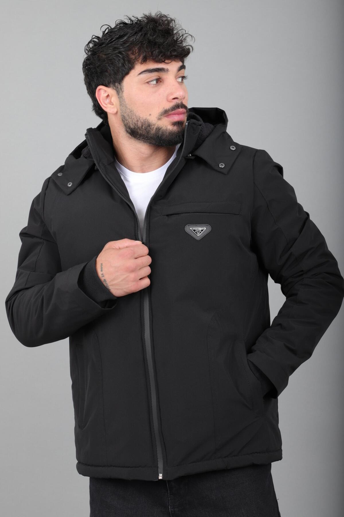 İçi Kürklü Spor Likralı Mont/Kaban PLDP3016_50509 — رنگارنگ — تصویر 2 از 7