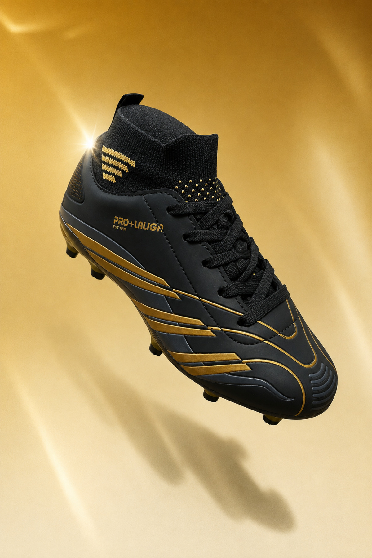 AİRBOOM Pro+Laliga Çoraplı Halı Saha Ve Çim Zemin Kramponu Cocuk/Genç Unisex görsel 3
