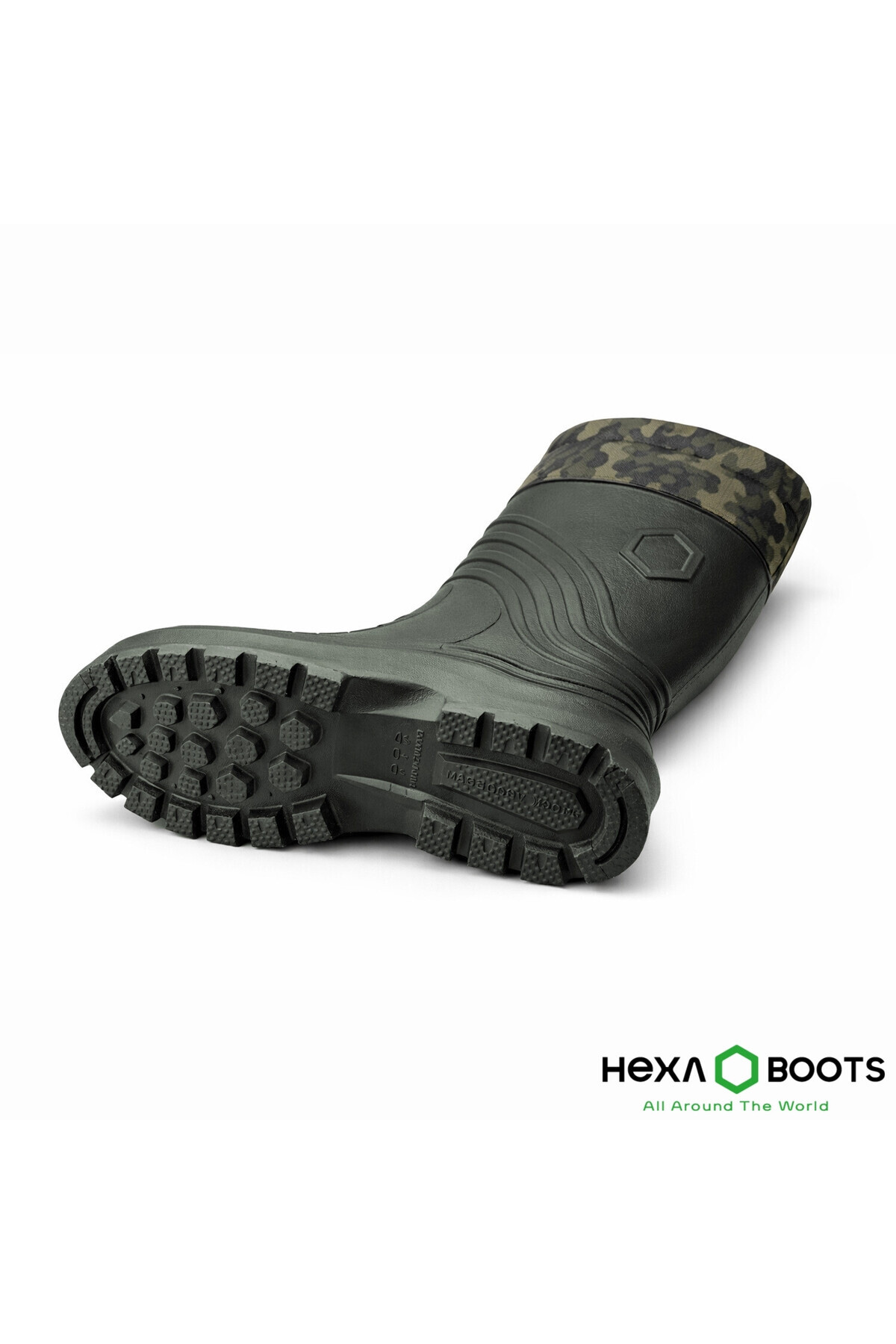 Genel Markalar Ultra Hafif EVA Uzun Avcı Çizmesi - Haki - Konçlu - Hexa Boots görsel 4