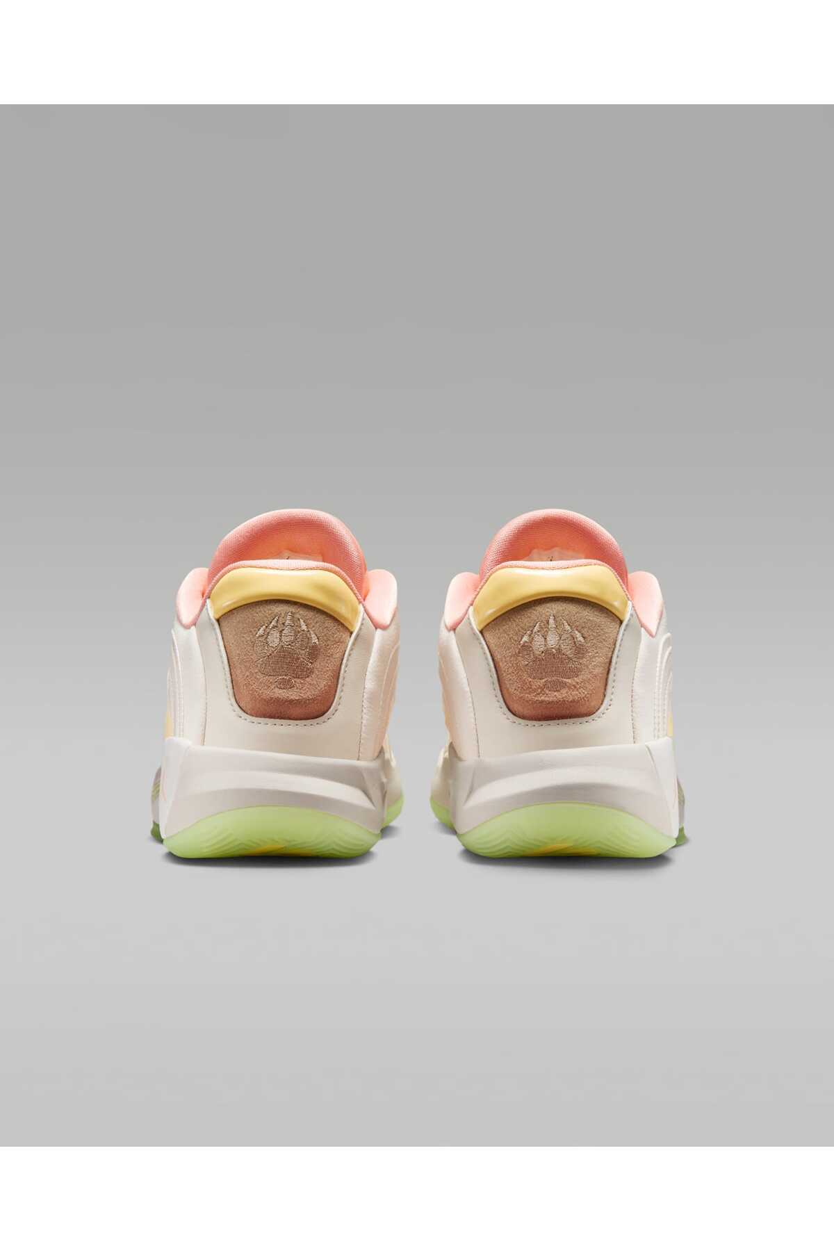 Nike Jordan Luka 4 'Light Orewood and Tangerine' UNISEX Basketbol Ayakkabısı (Blue Sport ) görsel 6