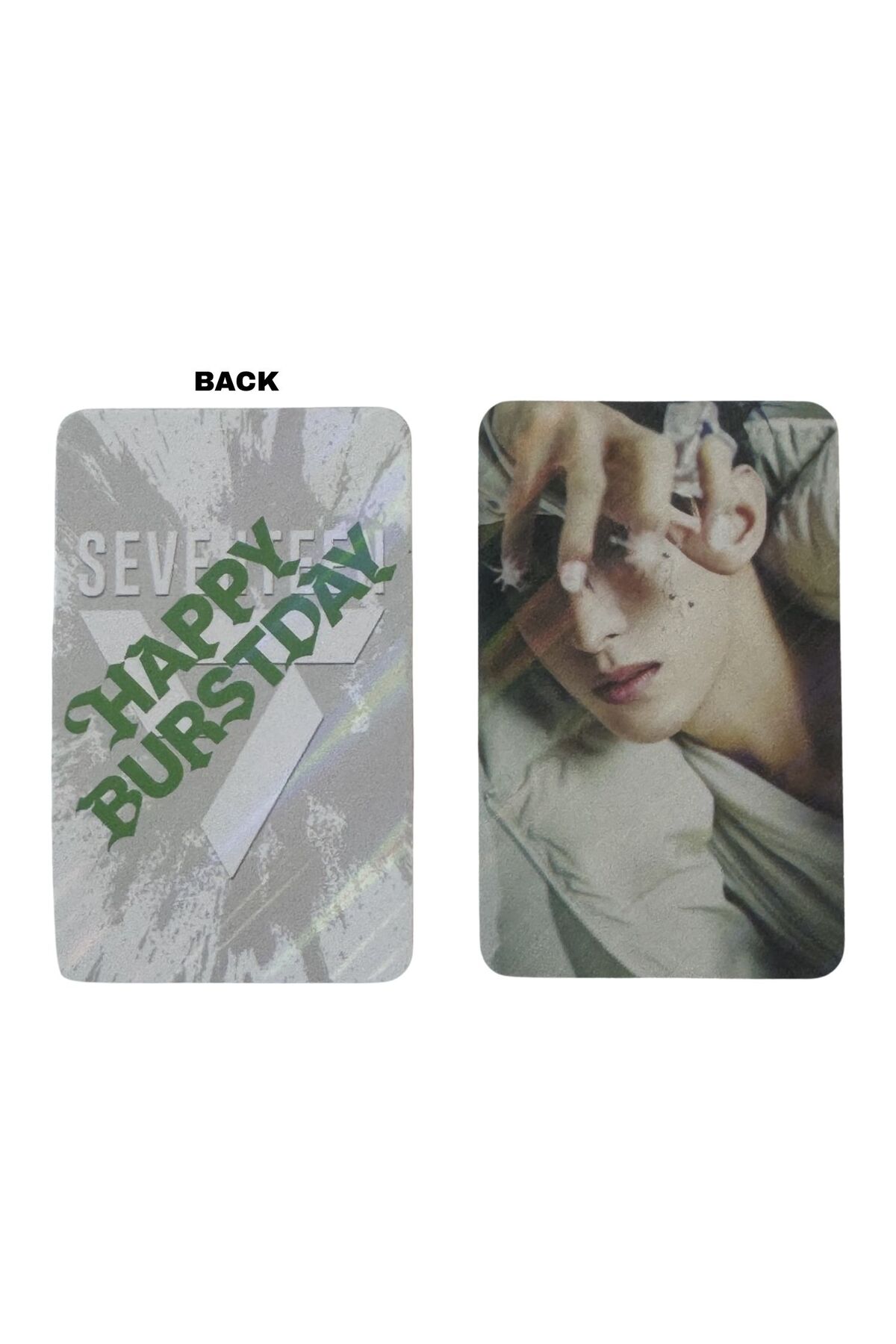 Kpop Dünyasi SEVENTEEN '' Happy Burstday '' Çift Yön Baskılı