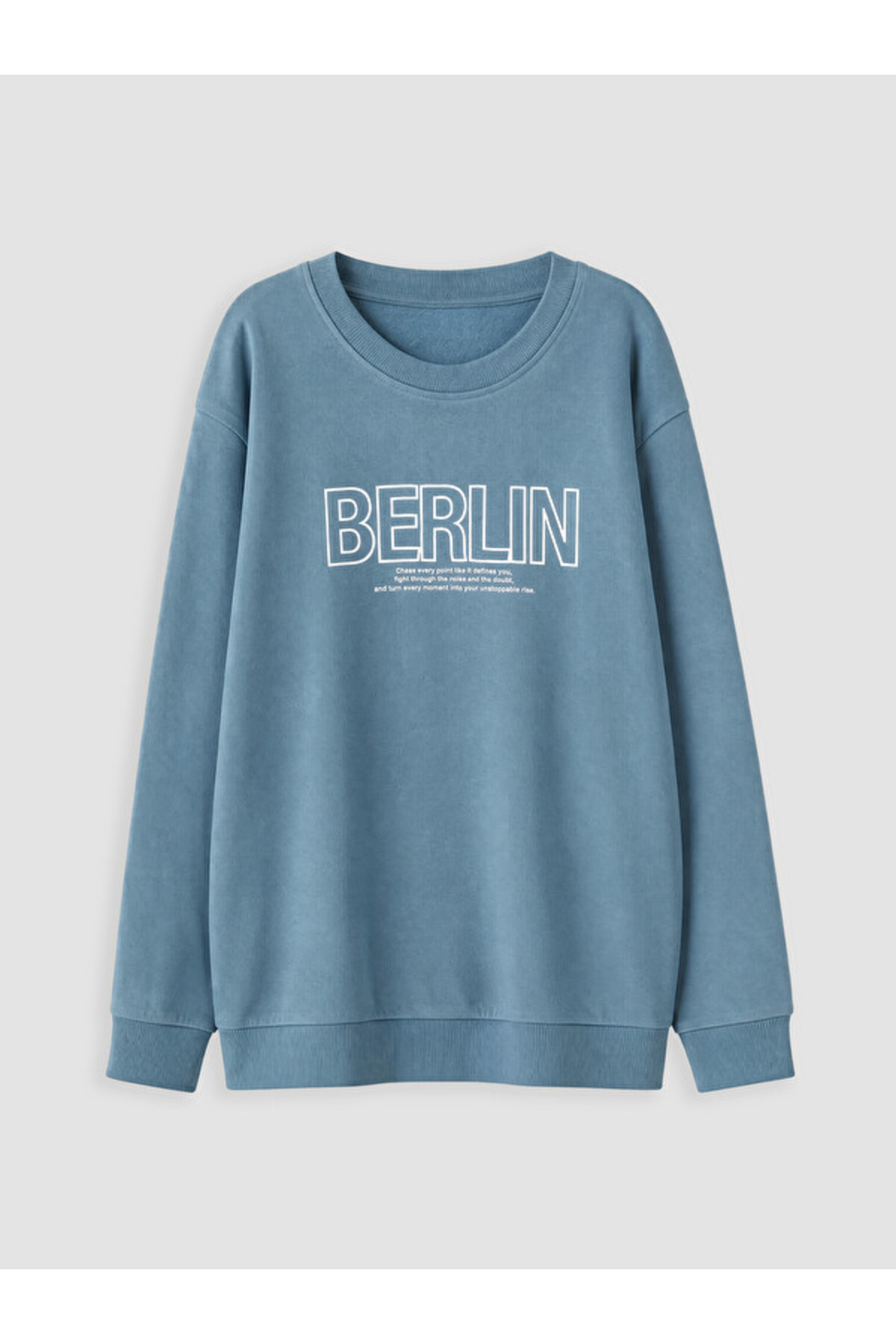 LC Waikiki Quality Parts from Çelebi Store Zero Roba Yaka Berlin Printed Boys' Sweatshirt