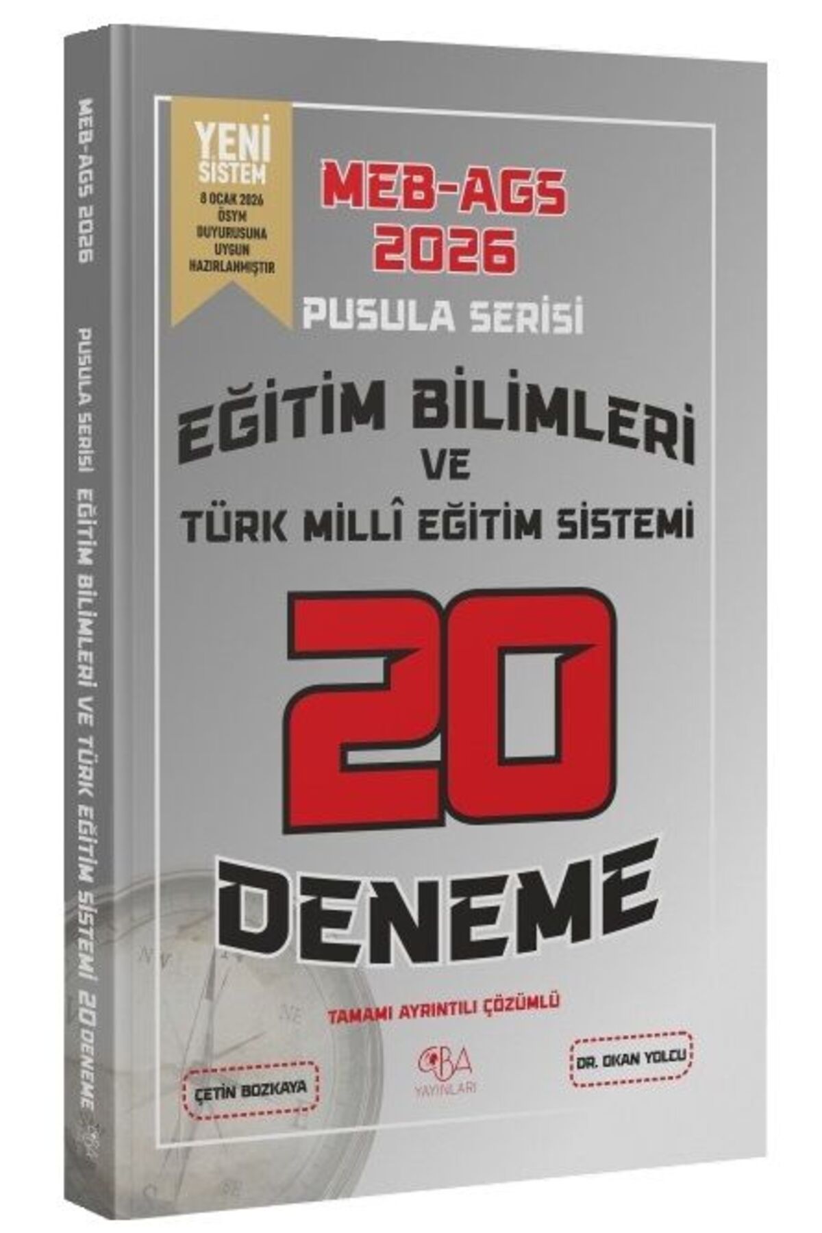 CBA Akademi YENİ AGS - CBA Yayınları 2026 MEB-AGS Eğitim Bilimleri