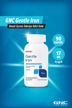 GNC GNC Gentle Iron 90 kapsül