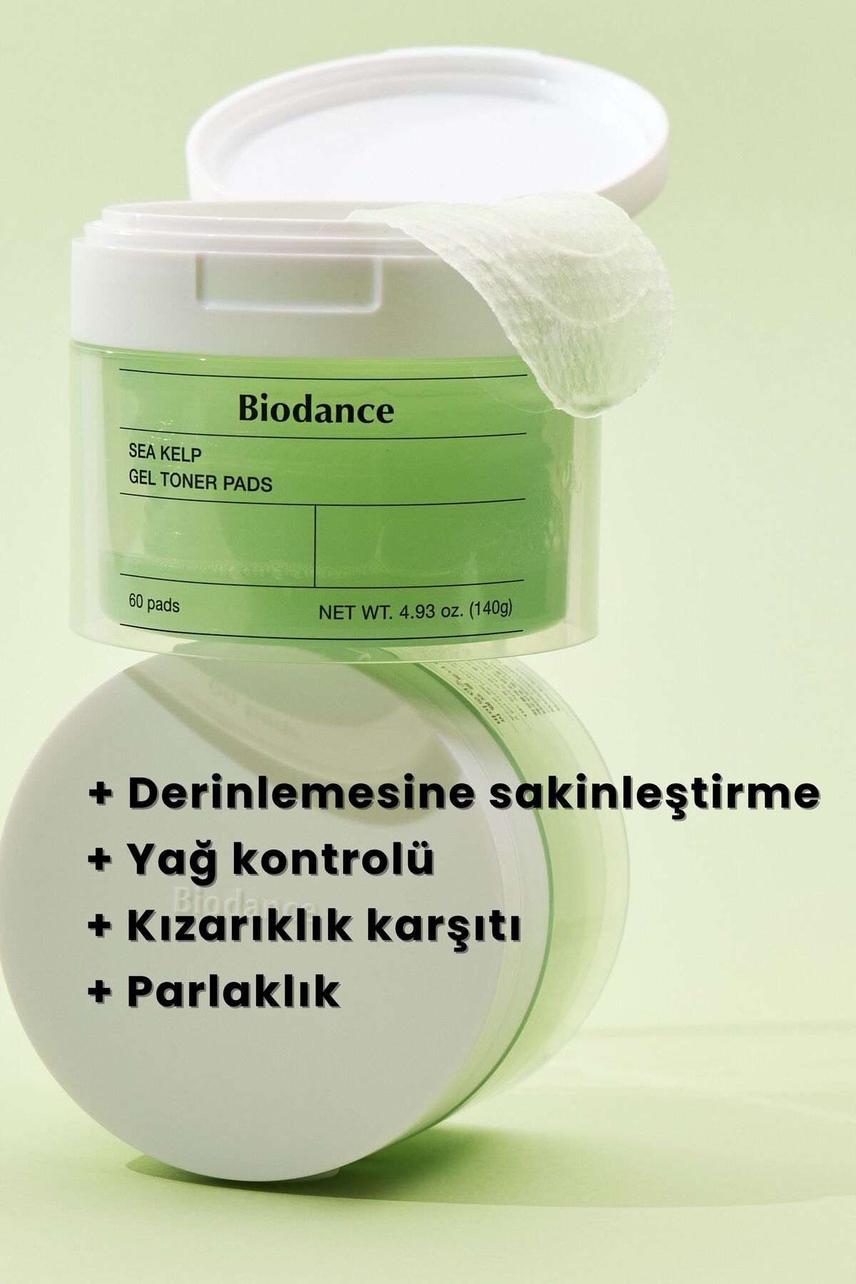 Sea Kelp Gel Toner Yatıştırıcı Tonik Ped 60 Adet H3437AXNS — تصویر 4 از 6