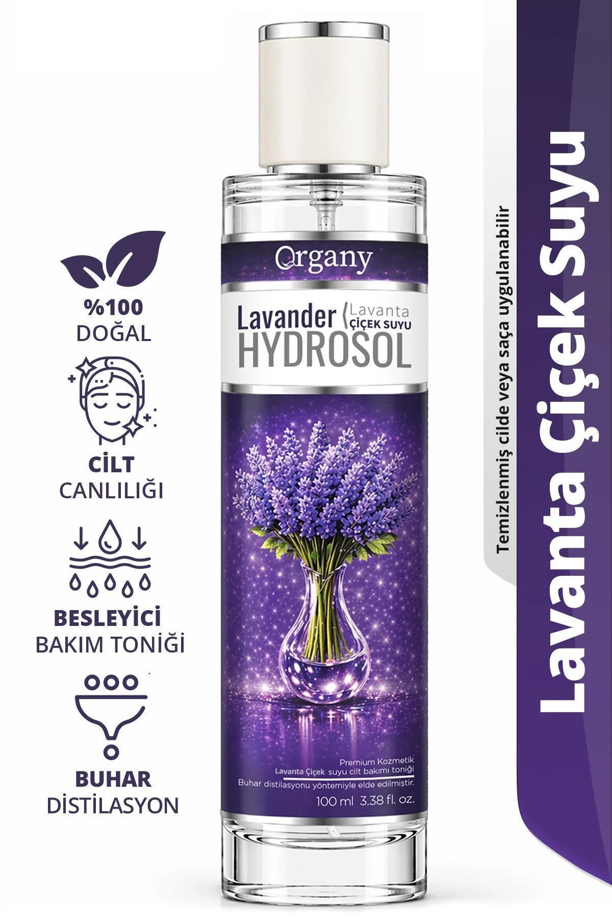 Lavanta Suyu Hidrosolü Cilde Canlılık Veren %100 Doğal Besleyici Yüz ve Cilt Bakım Toniği Lavender Hidrosol 100 ml — OGDSLHH100