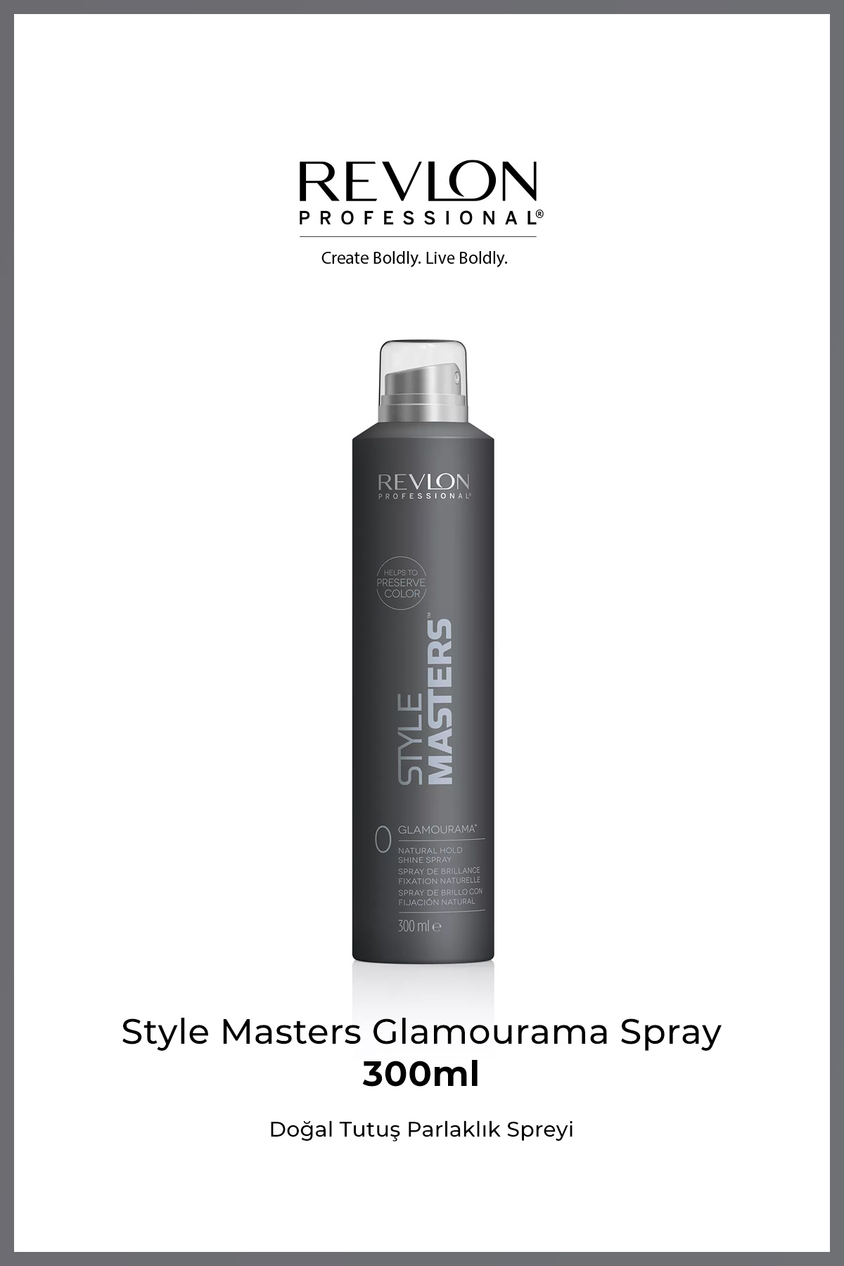 Revlon Professional Glamourama Shine Spray Işıltı Veren Parlatıcı Saç Spreyi 300 ml — 7244683000