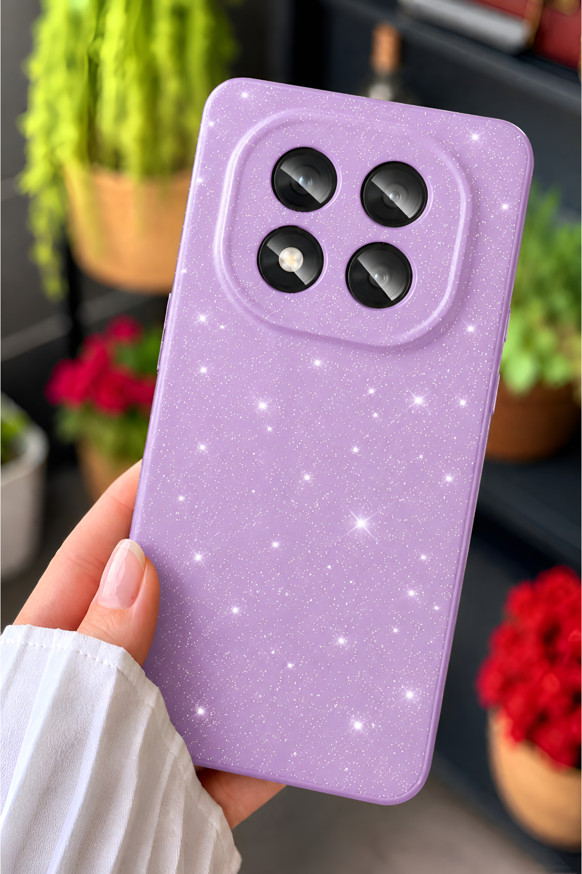 Redmi Note 14 Pro Plus Case Camera Shielded Glitter Glitter Luxury Silicone
