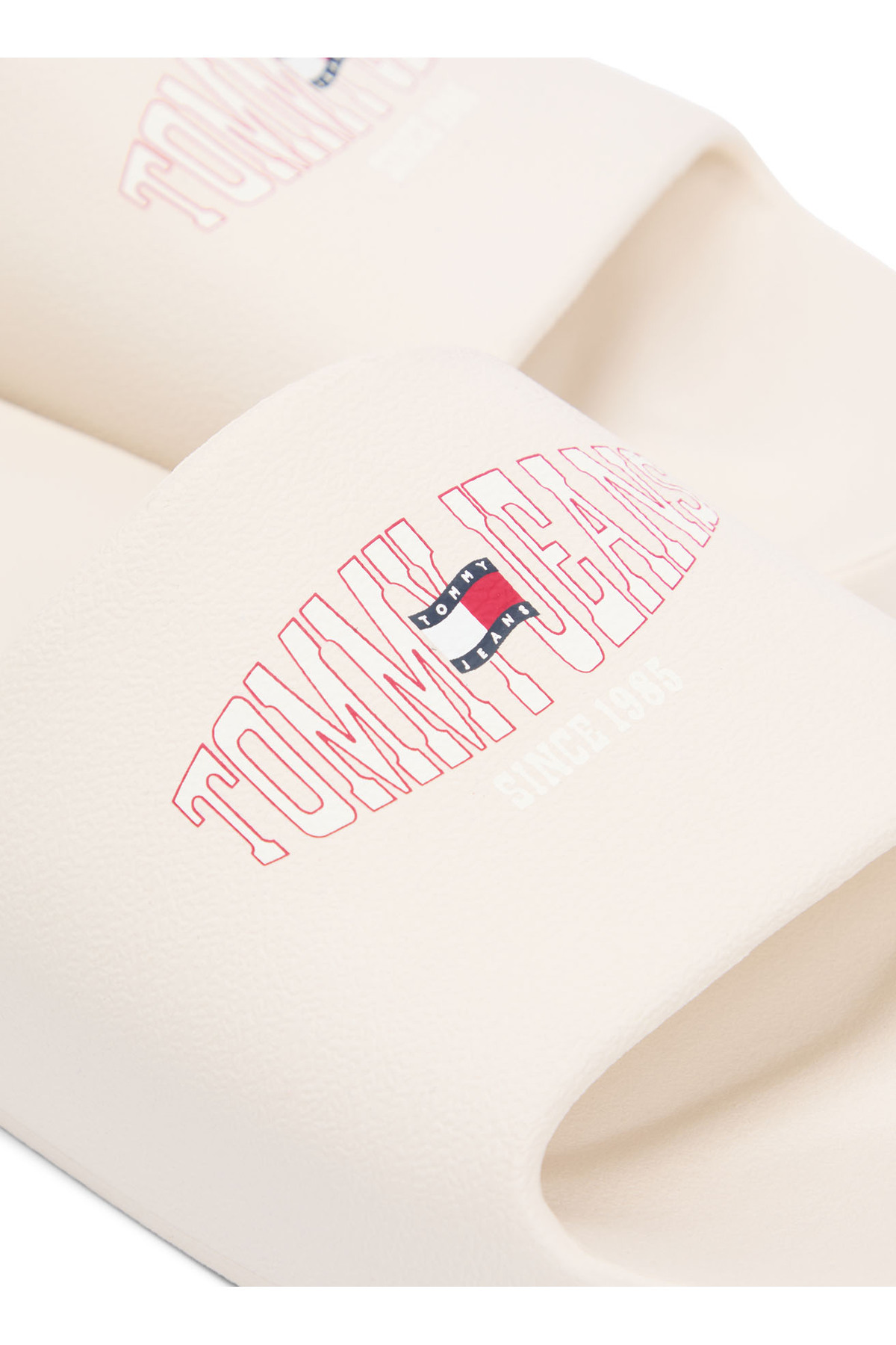 Tommy Hilfiger Bej Erkek Plaj Terliği TJM INJECTED SANDAL görsel 5