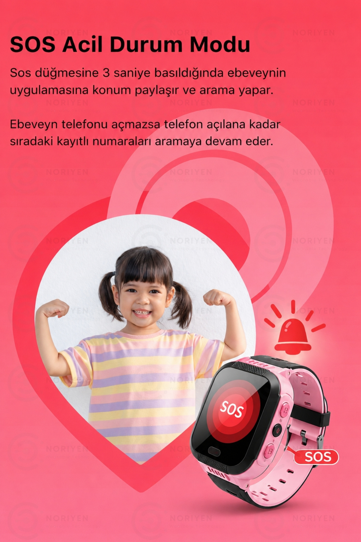 Yeni Nesil 2026 Model Karne Günü Hediyesi Özel Hediye Hediyelik Unisex Çocuk Akıllı Kol Saati Yeşil
