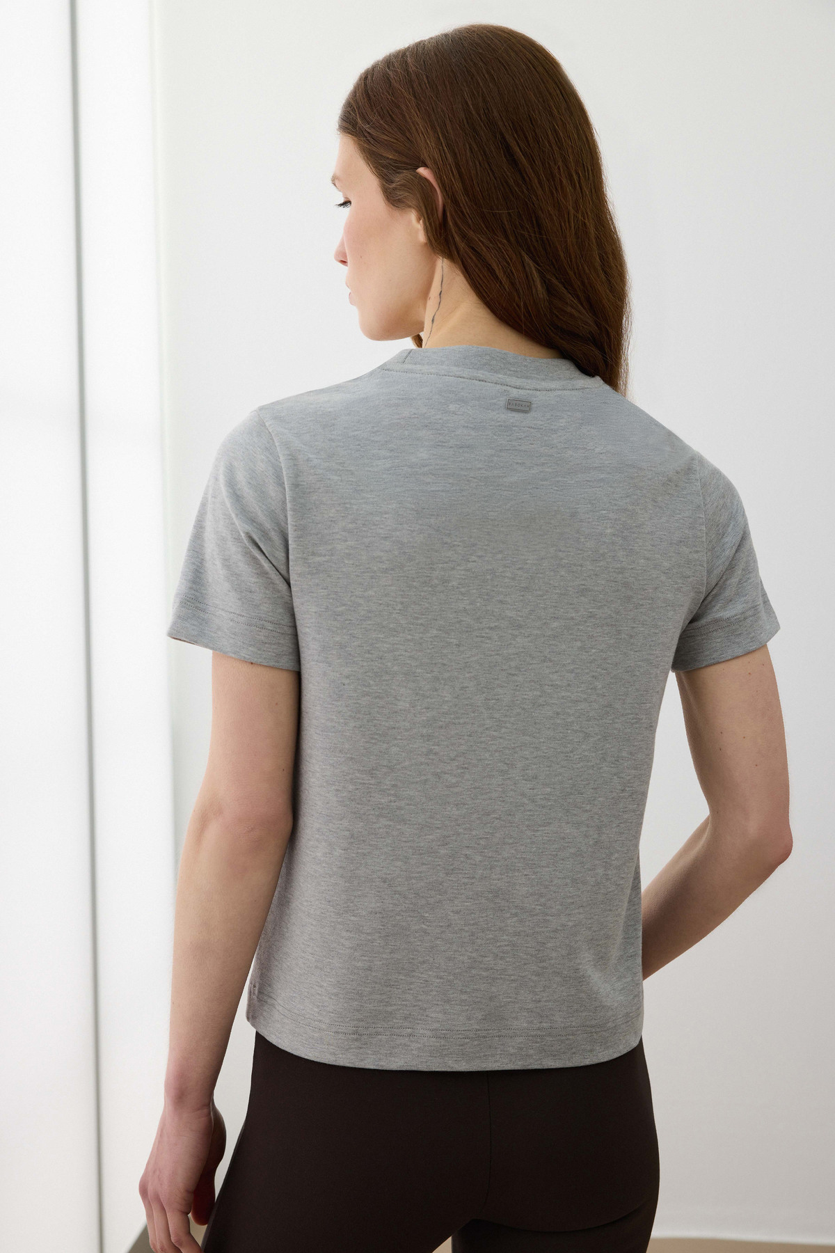 BABOKAH Giza Pamuk Basic T-Shirt görsel 7