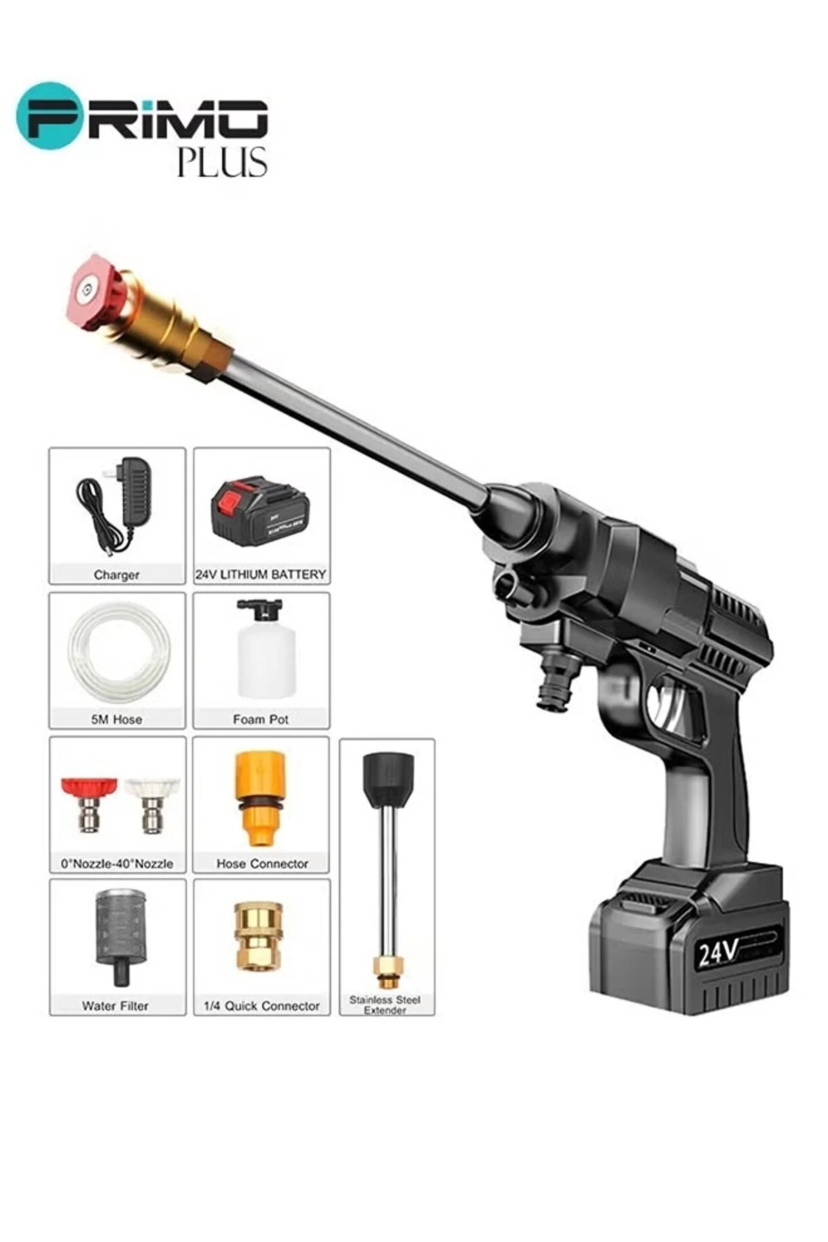 Cordless electric washing machine, powerful pressure for car washing, 520V, TYC3AAA4071A8A97DA7AE3900,