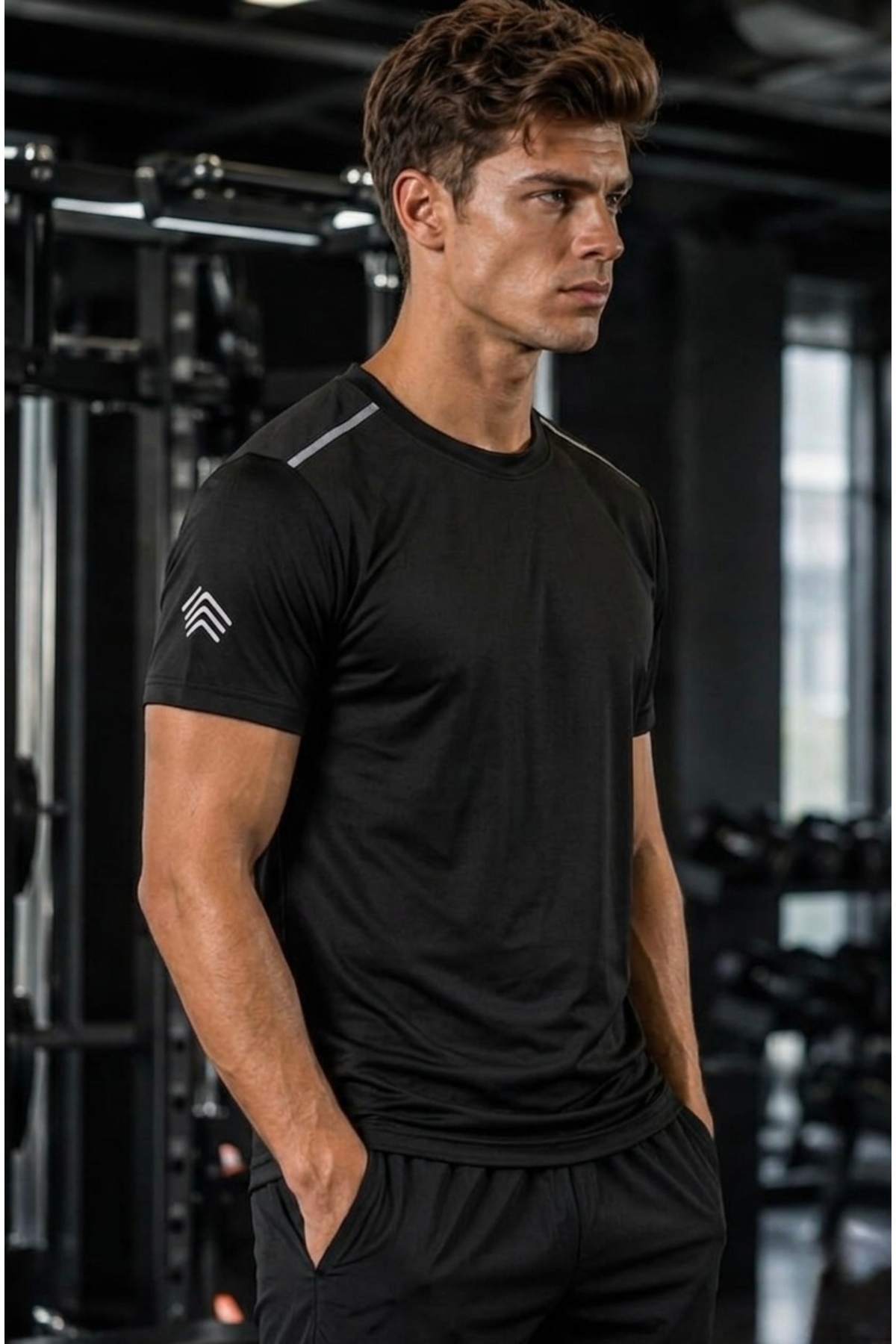 T-Shirt Mesh Fabric (Breathable Hole Structure) Gym&Fitness
